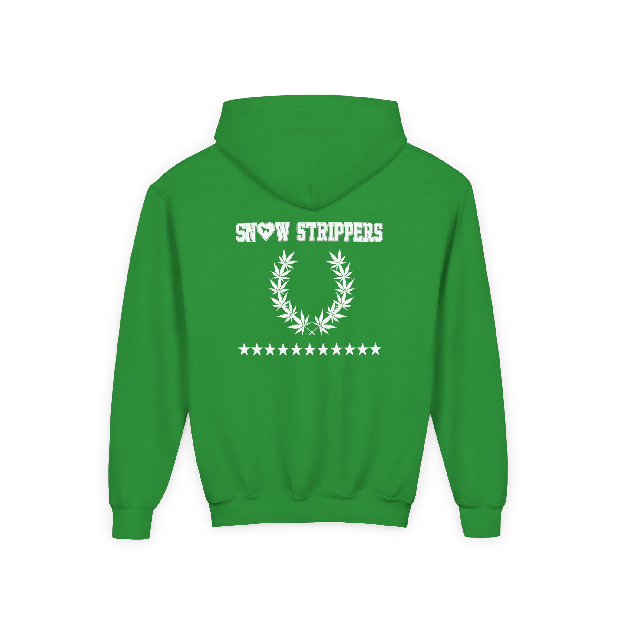 Youth Snow Strippers Nightkillaz Heavy Blend Hooded Sweatshirt - Image 8