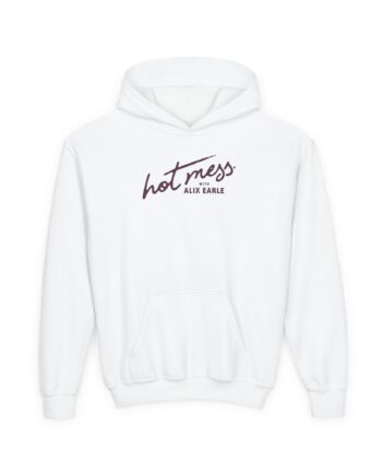 Alix Earle Hot Mess Youth Heavy Blend Hooded Sweatshirt