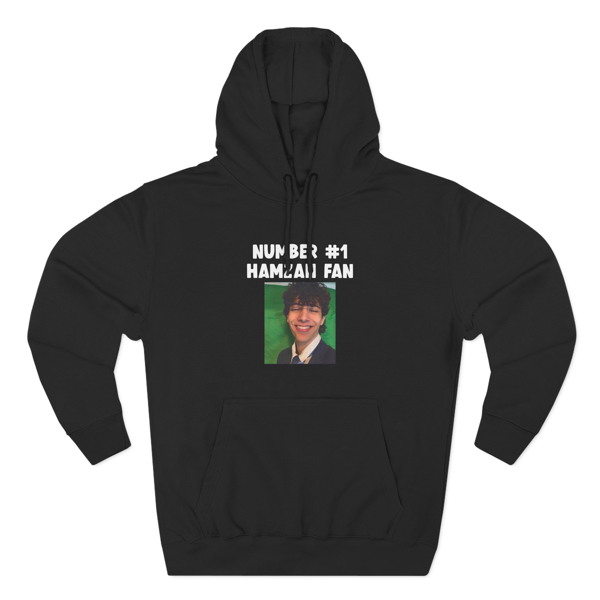 Hamza Slushynoobz Fan Three-panel Fleece Hoodie