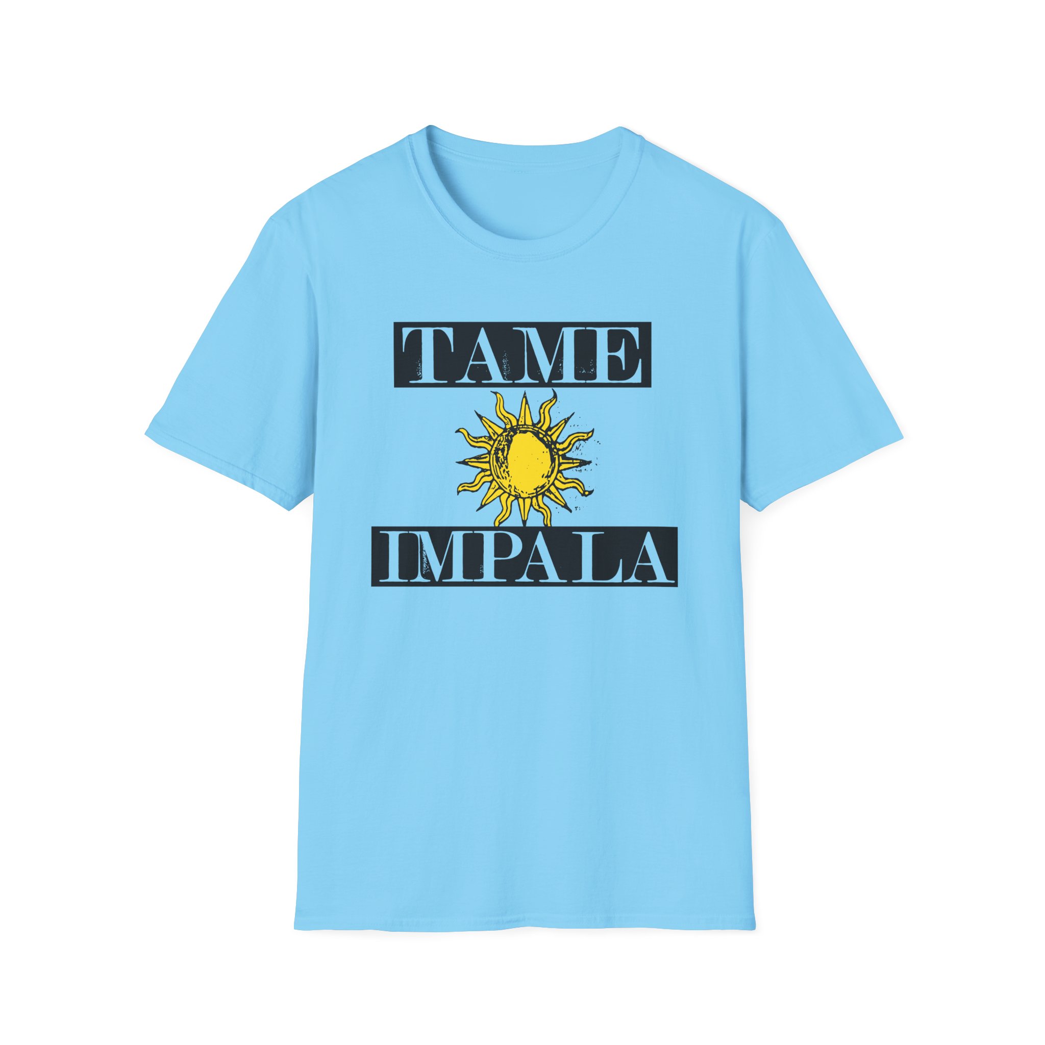 Tame Impala Run From The Sun Unisex Softstyle T-Shirt - Image 15