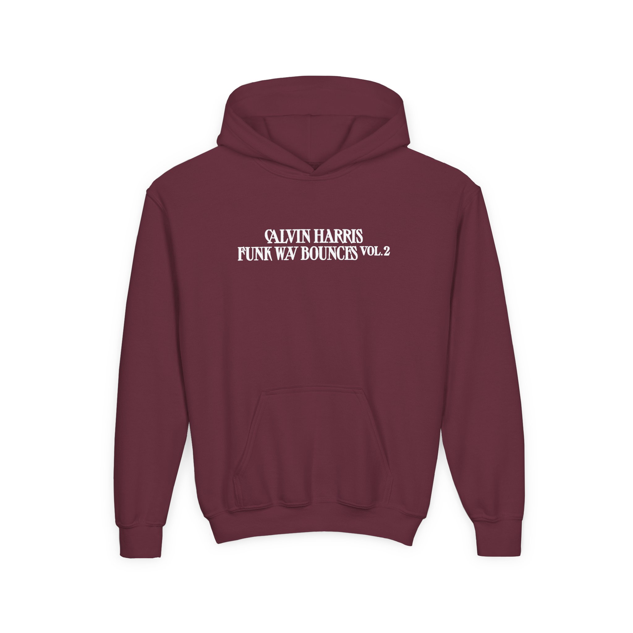 Youth Calvin Harris Funk Wav Bounces Vol. 2 Heavy Blend Hooded Sweatshirt - Image 3