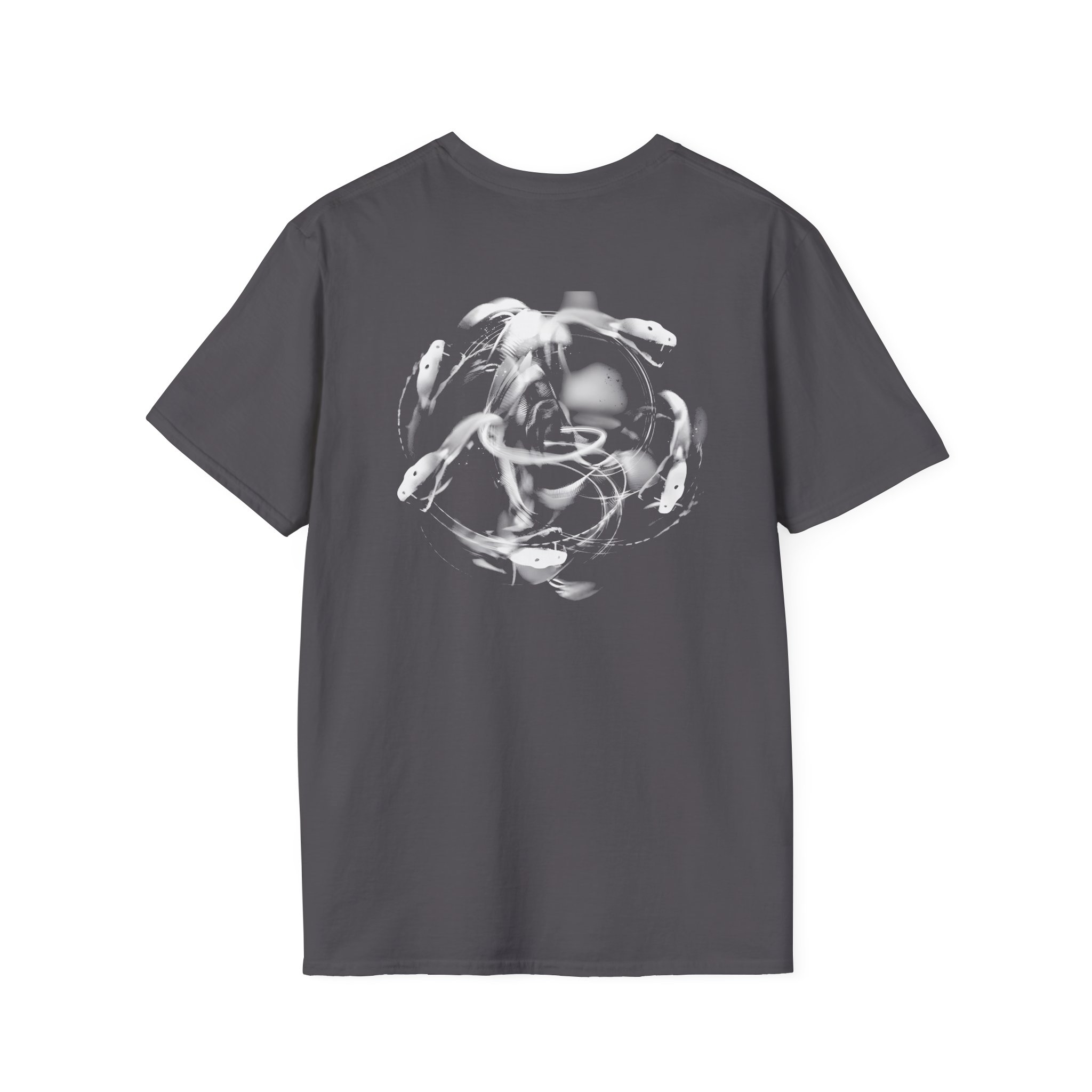 Meduza Serpente Circle Unisex Softstyle T-Shirt - Image 10