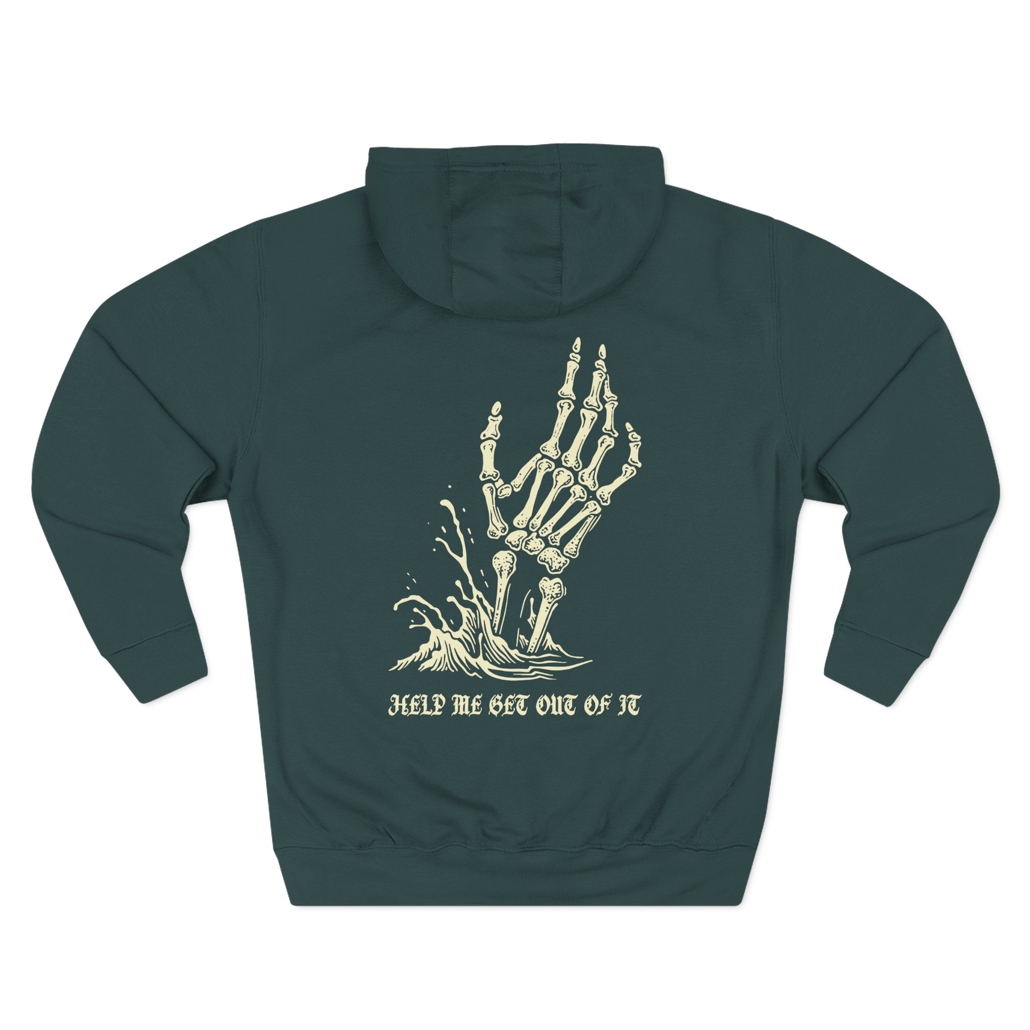 Paleface Swiss Help Me Get Out of It Three-Panel Fleece Hoodie - Image 6