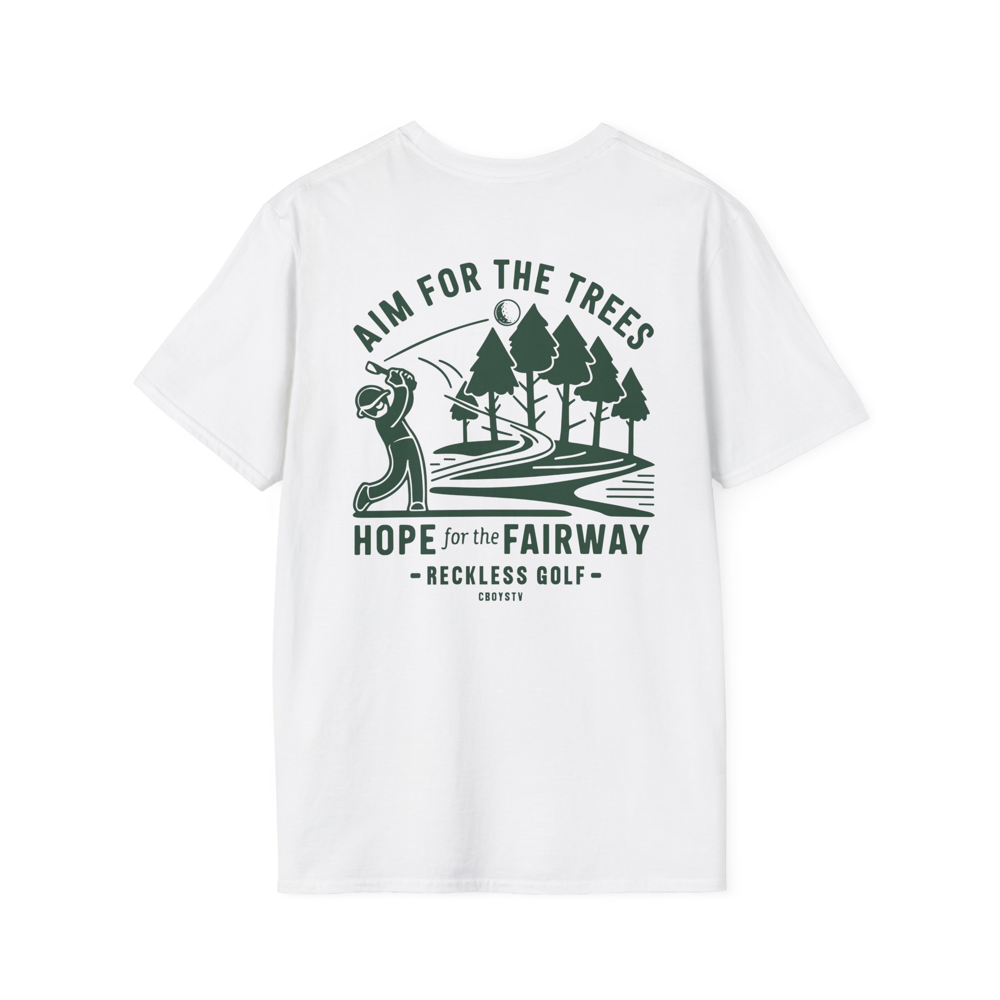 Cboystv Fairway Unisex Softstyle T-Shirt - Image 2