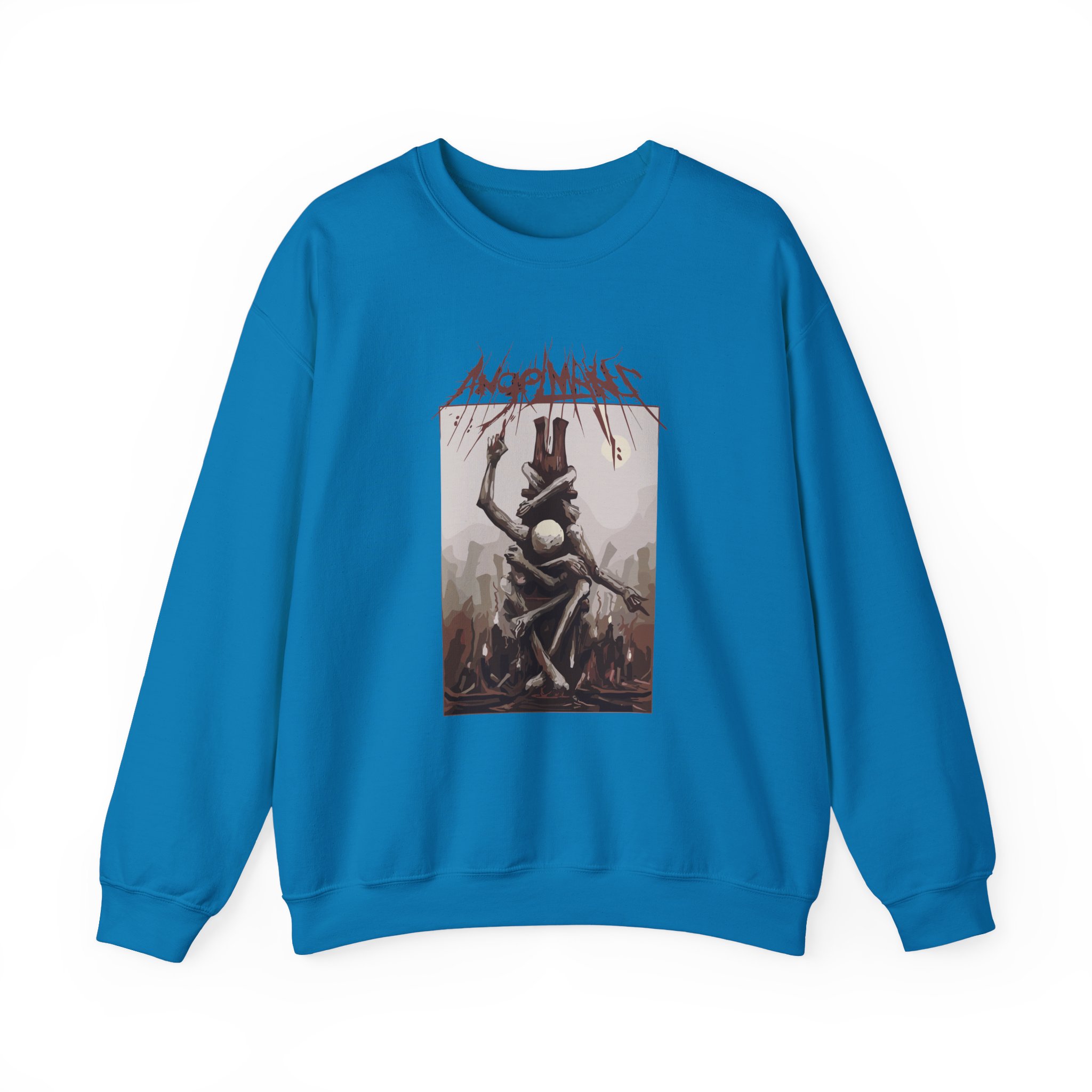Angelmaker Exit Signs Unisex Heavy Blend™ Crewneck Sweatshirt - Image 11