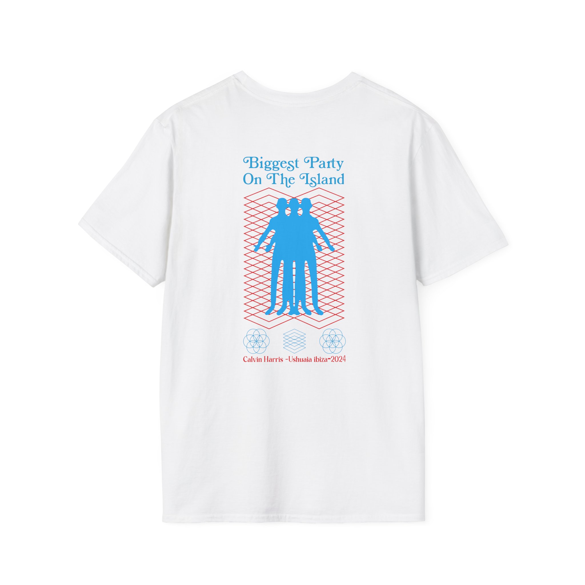 Calvin Harris Ushuaia Higher Level Unisex Softstyle T-Shirt - Image 2