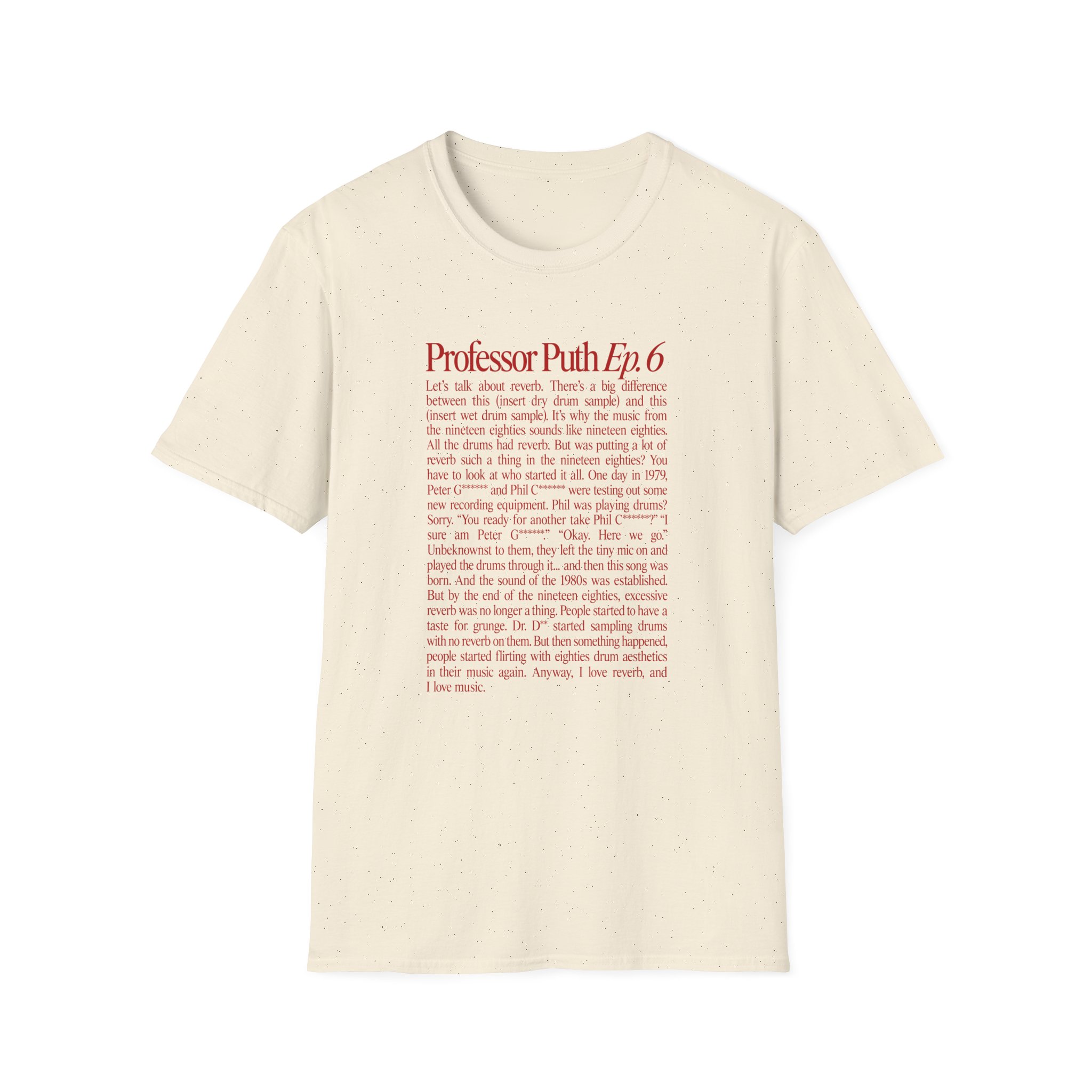 Charlie Puth Professor Puth Unisex Softstyle T-shirt - Image 7