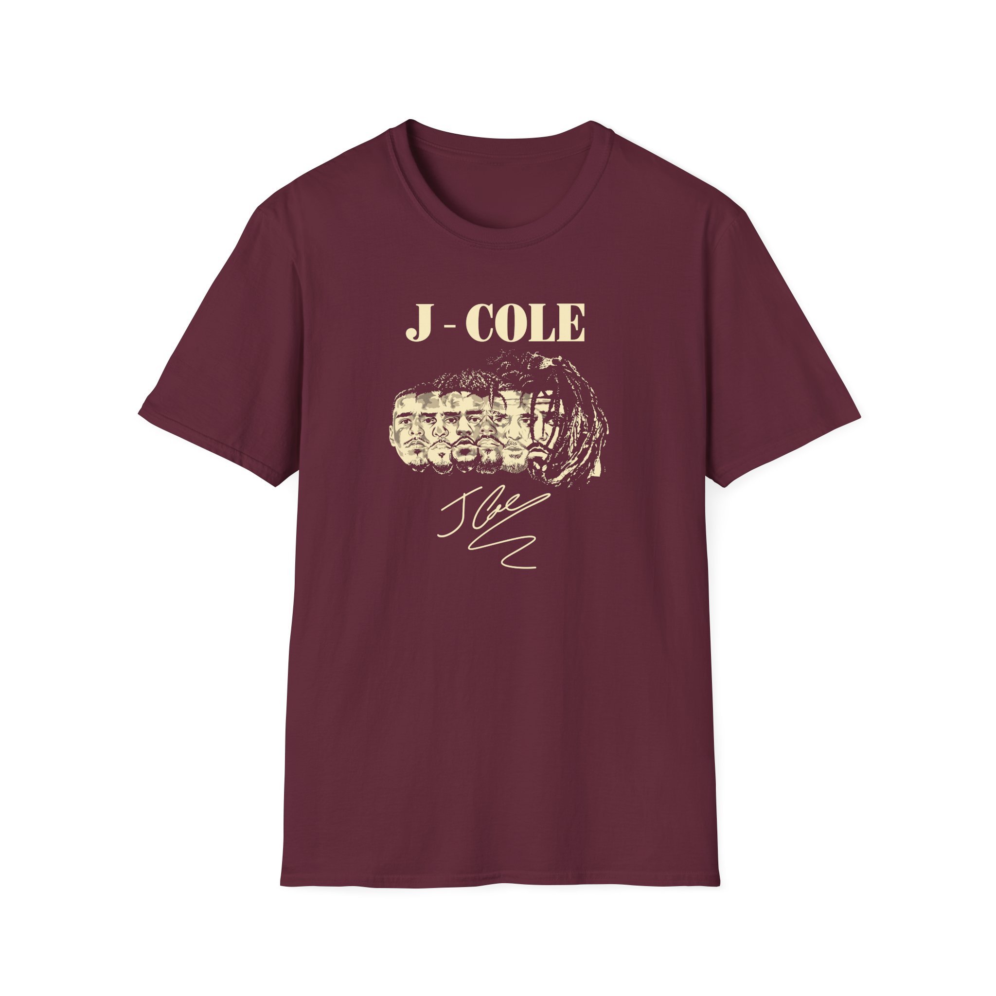 J Cole Unisex Softstyle T-Shirt - Image 3