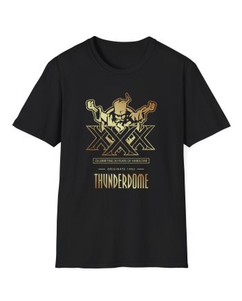 Thunderdome 30 Years of Hardcore Unisex Softstyle T-shirt