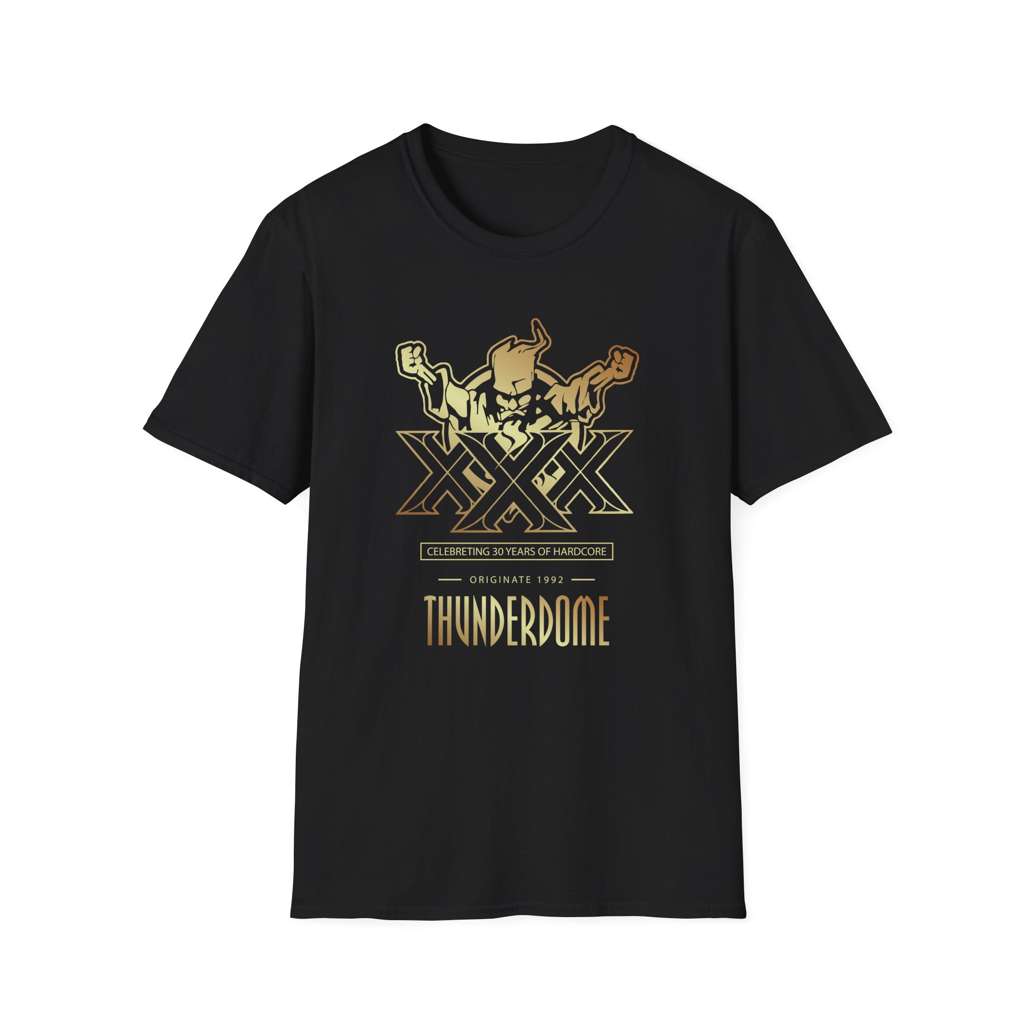 Thunderdome 30 Years of Hardcore Unisex Softstyle T-shirt
