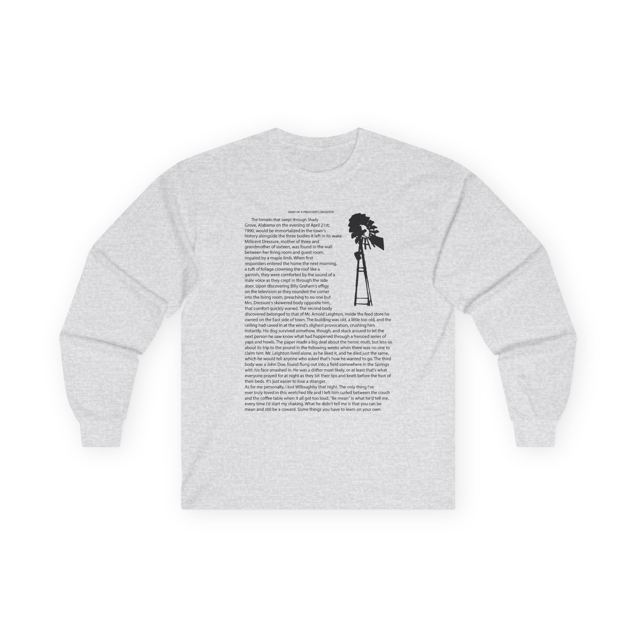 Ethel Cain Excerpt Unisex Ultra Cotton Long Sleeve Tee - Image 3