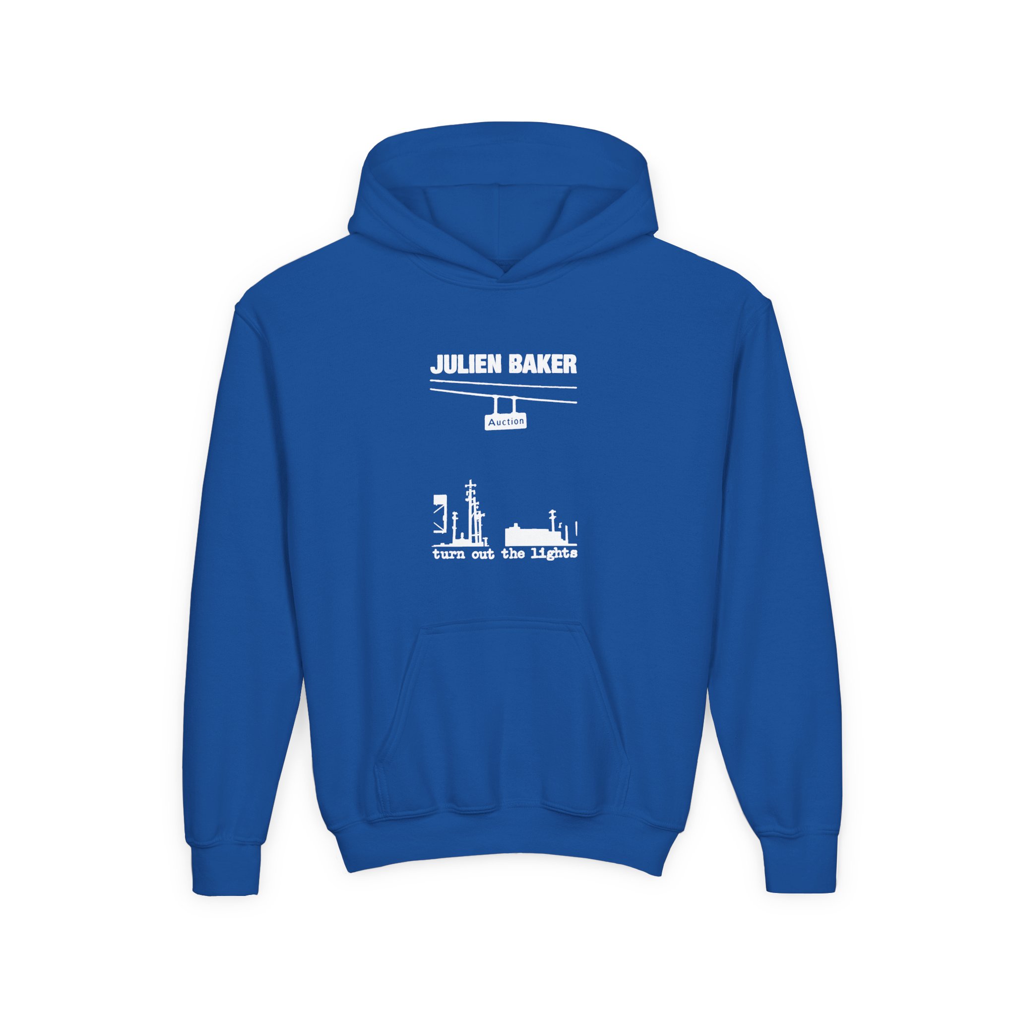 Julien Baker Turn Out the Light Youth Heavy Blend Hooded Sweatshirt - Image 9