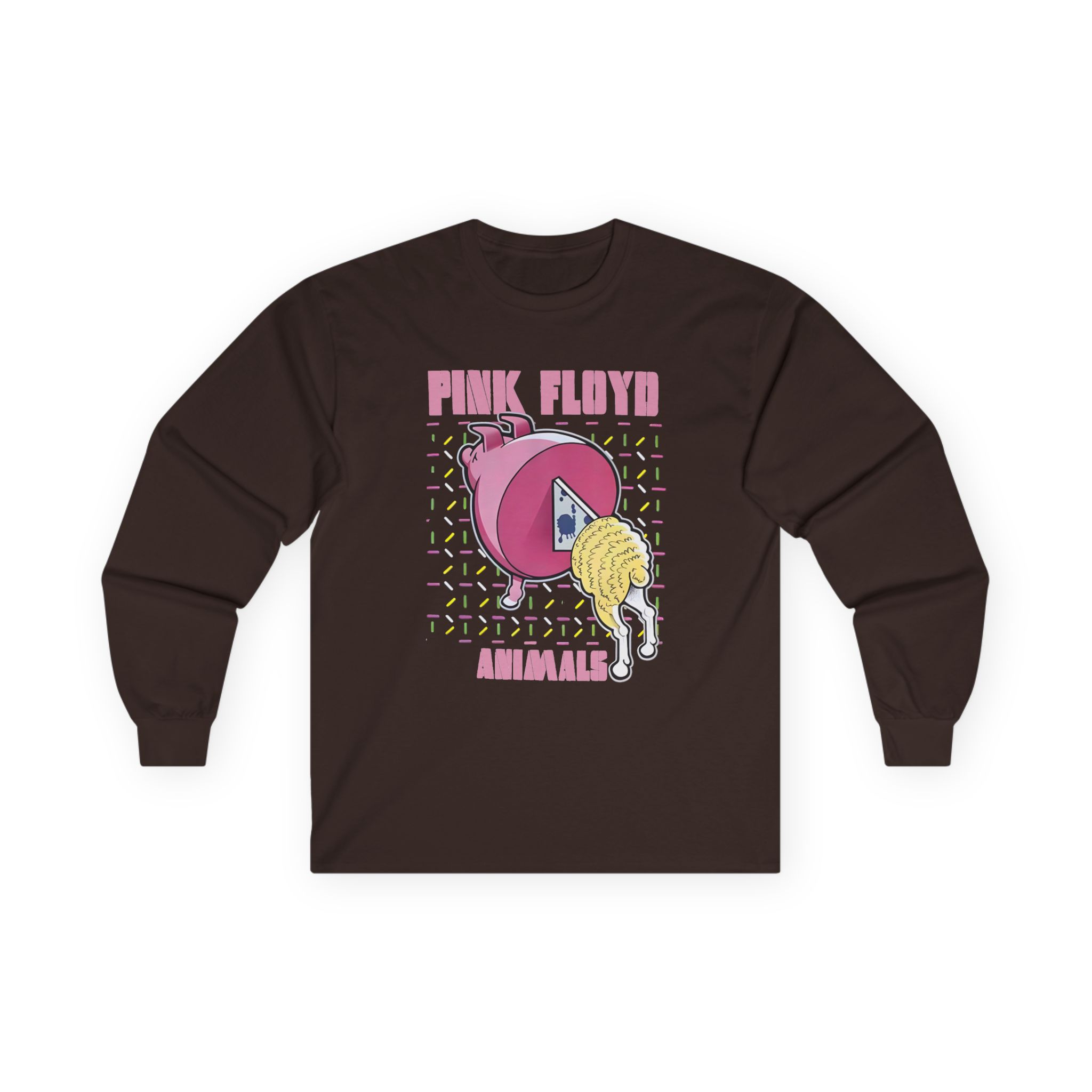 Pink Floyd Animals Oink Oink Unisex Ultra Cotton Long Sleeve Tee - Image 3