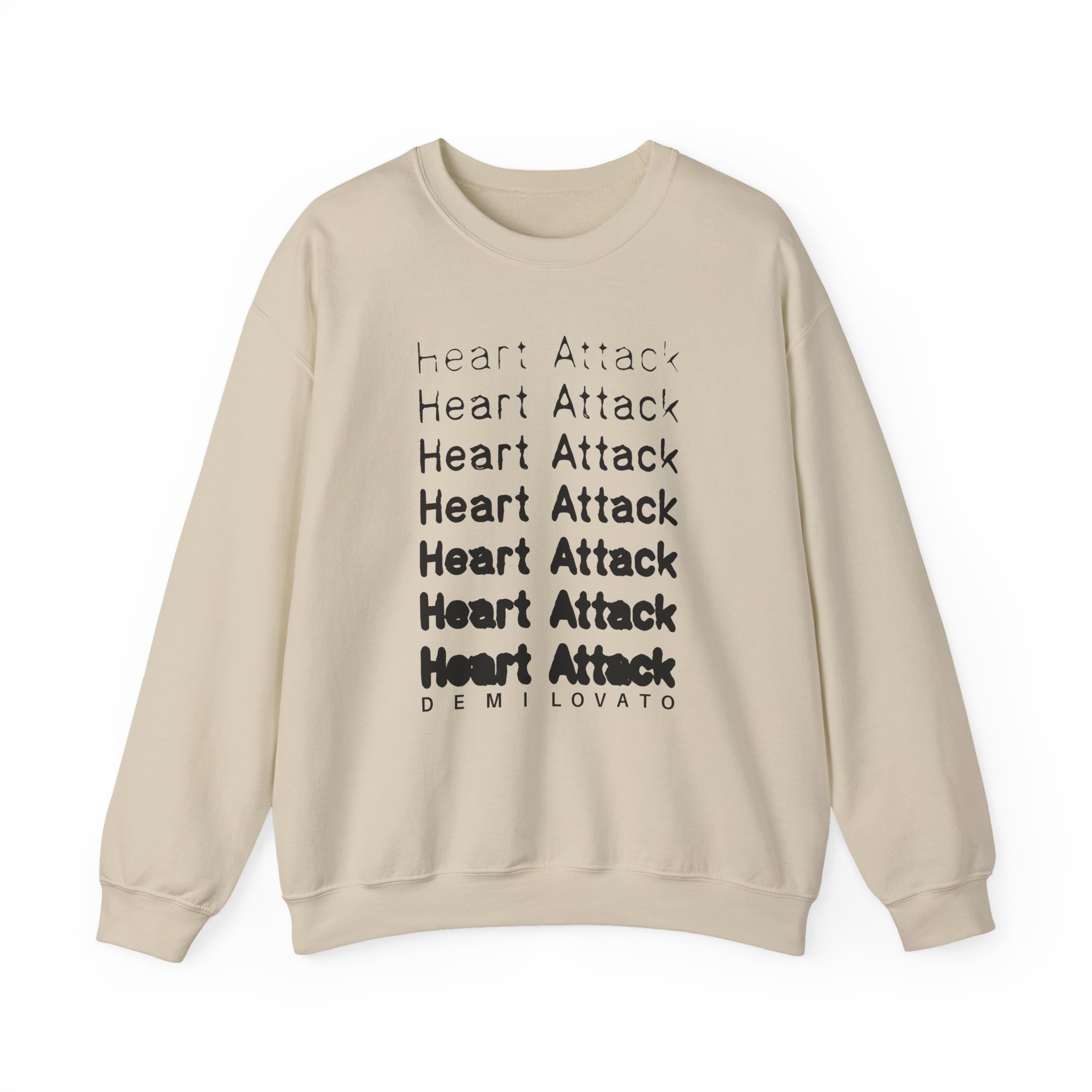 D L Heart Attack Anniversary Unisex Heavy Blend™ Crewneck Sweatshirt - Image 5