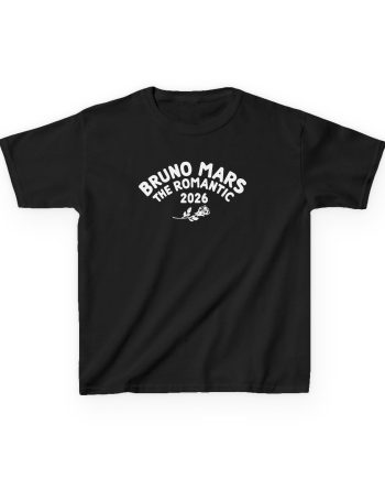 Kids Bruno Mars the Romantic Tour Heavy Cotton™ Tee