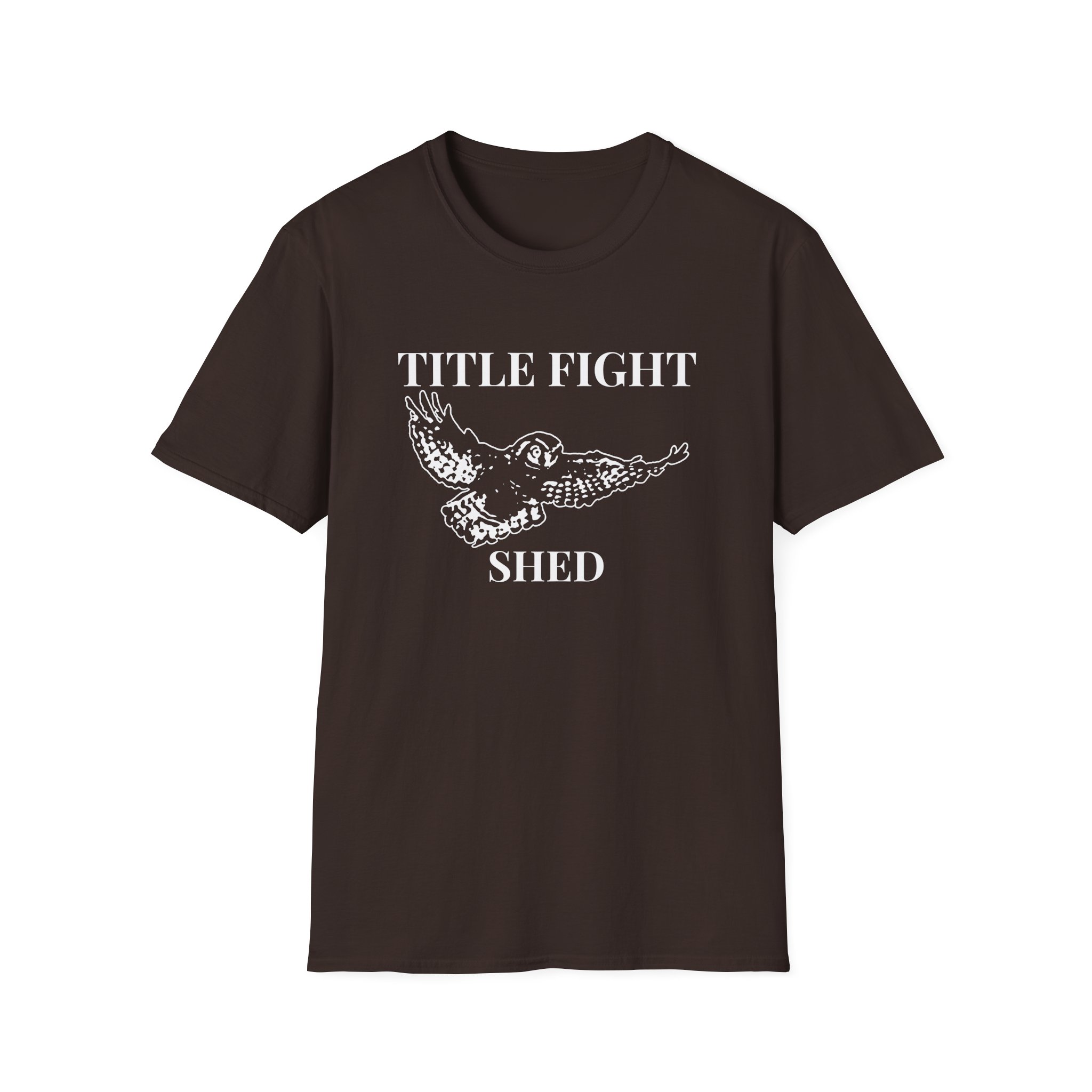 Cold Cuts Title Fight Shed Owl Unisex Softstyle T-Shirt - Image 5