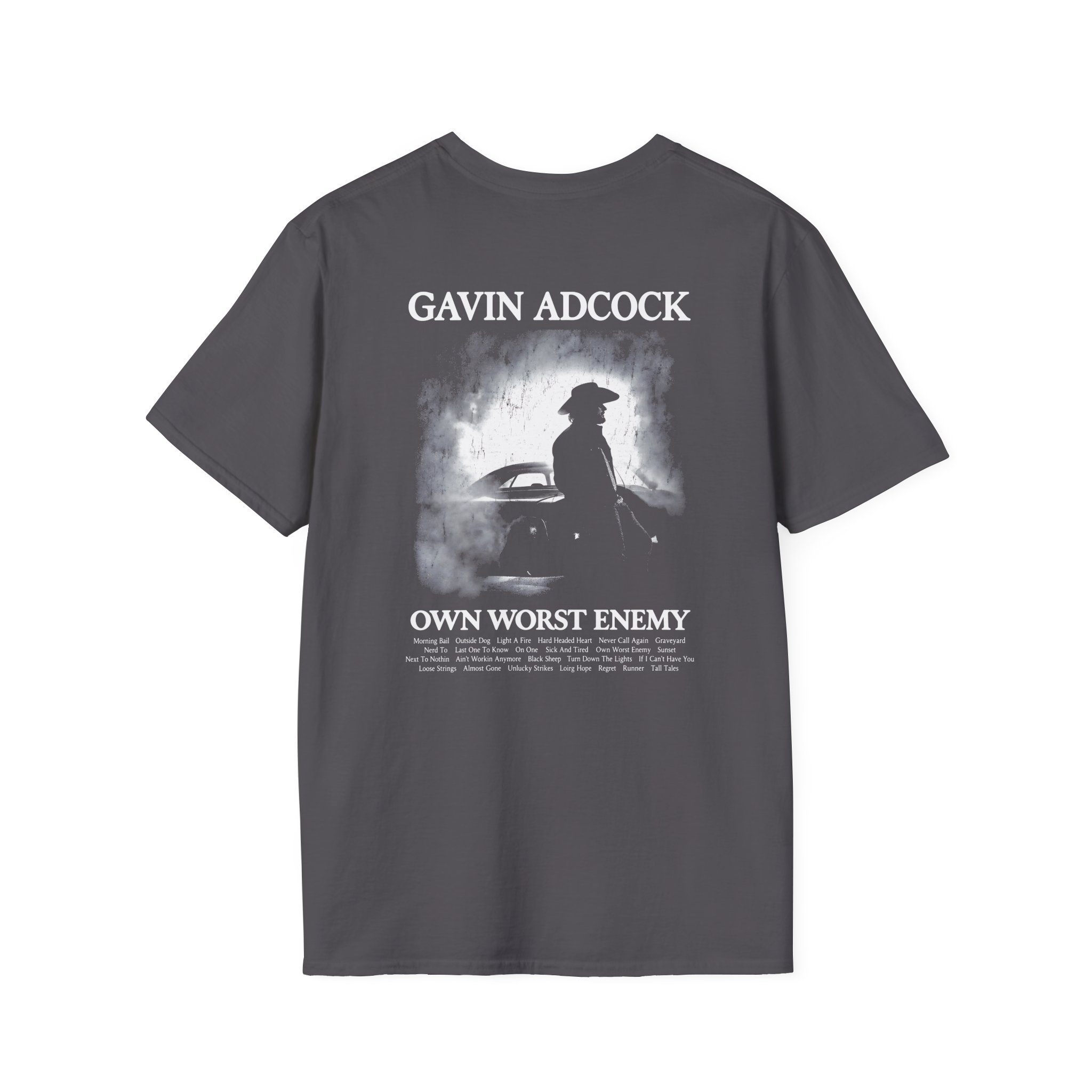 Gavin Adcock My Own Worst Enemy Unisex Softstyle T-Shirt - Image 10
