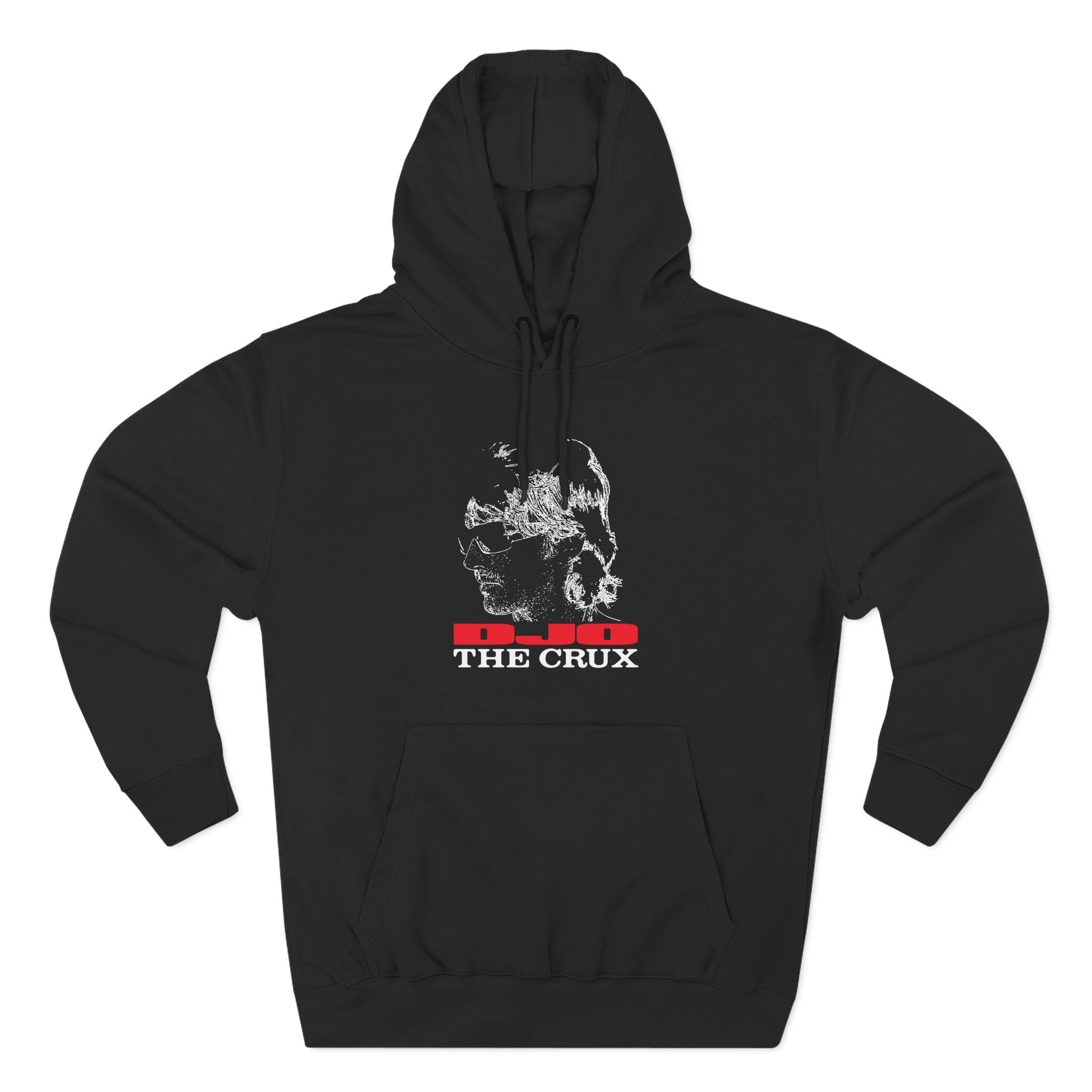 Djo Crux Face Three-Panel Fleece Hoodie - Image 3
