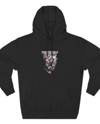 Powerwolf Thunderpriest Three-Panel Fleece Hoodie