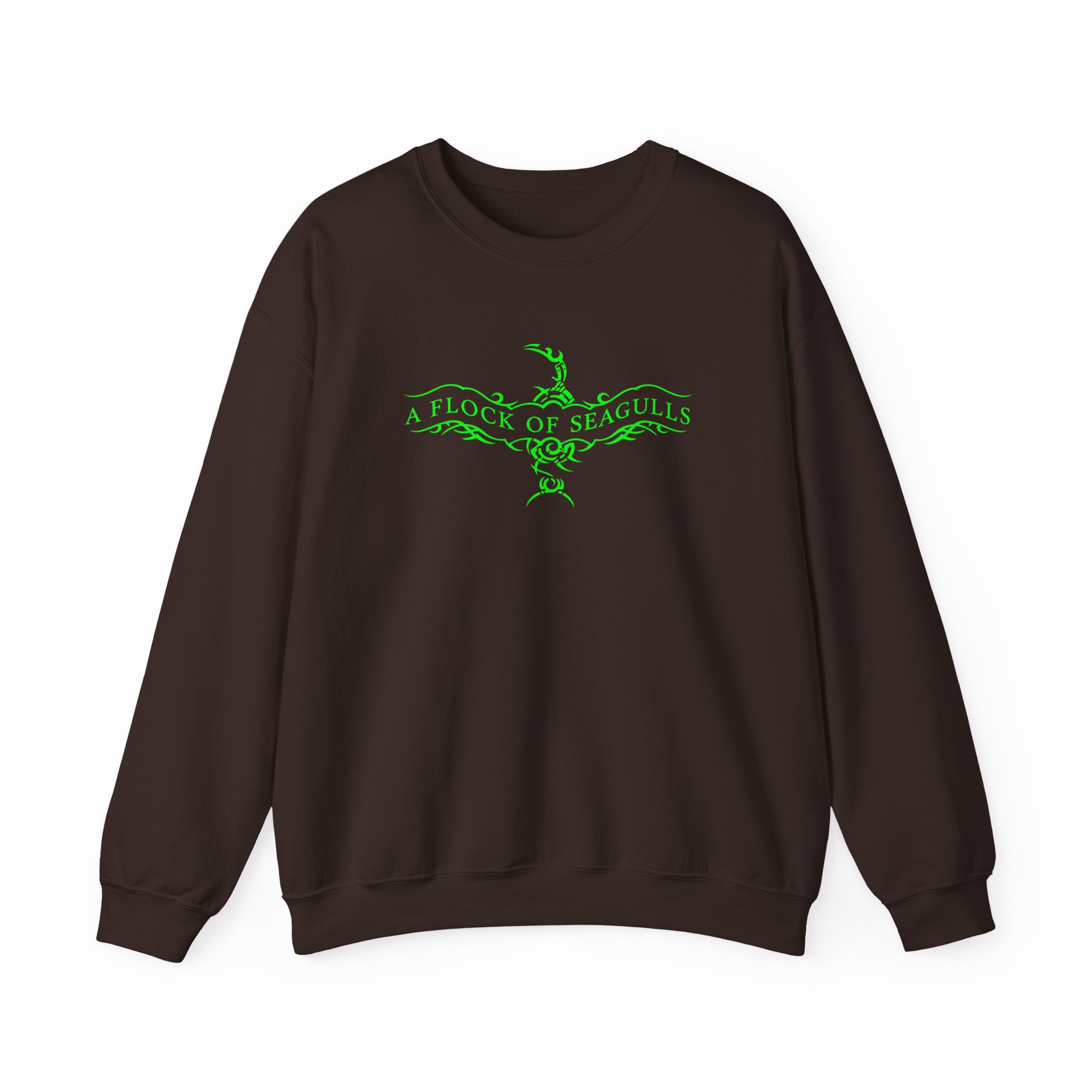 A Flock of Seagulls Logo Unisex Heavy Blend™ Crewneck Sweatshirt - Image 3