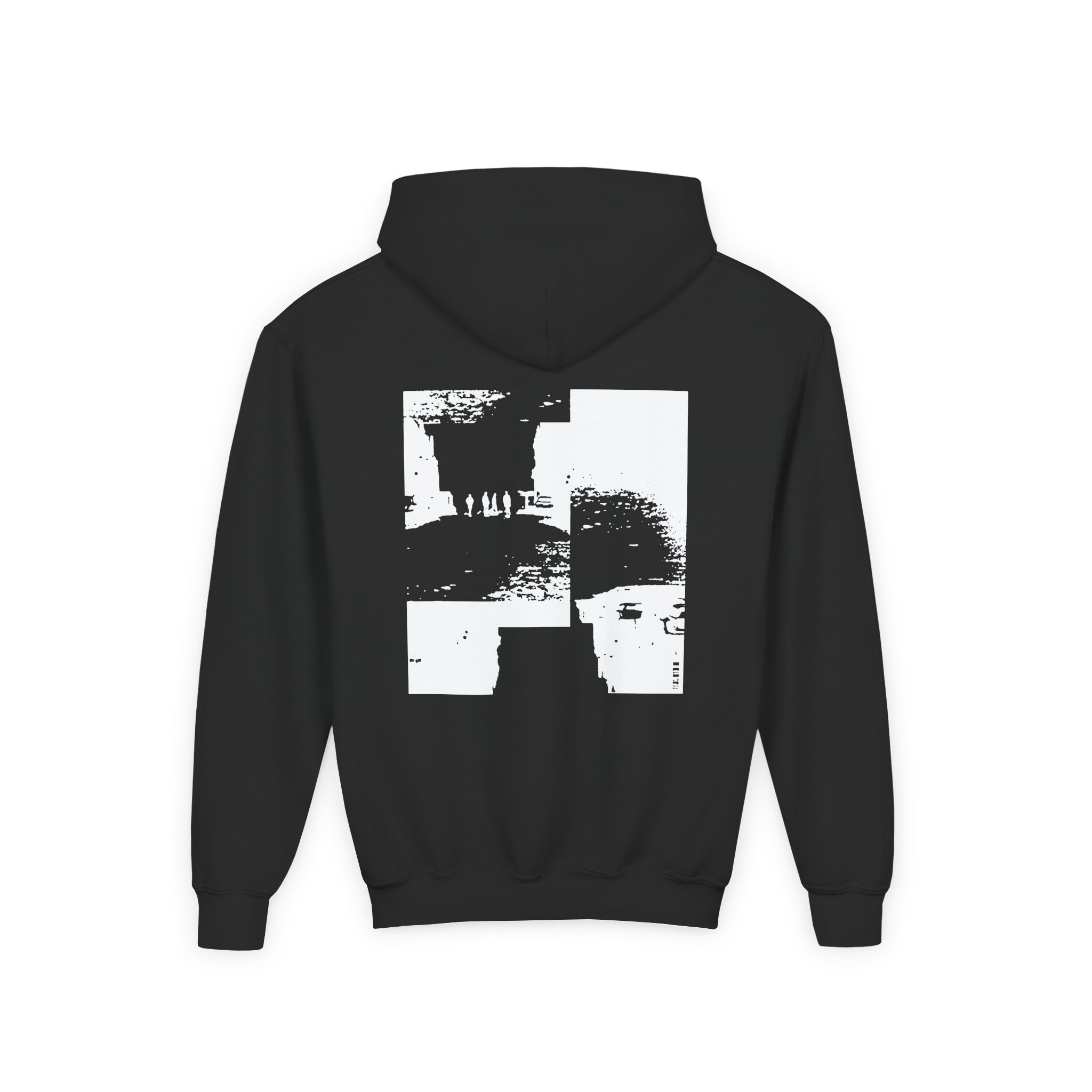 The Snuts Collage Youth Heavy Blend Hooded Sweatshirt - Image 2