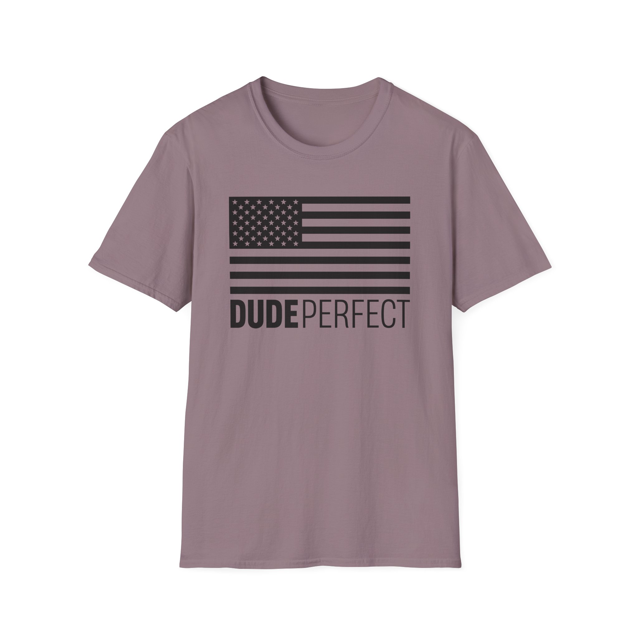 Dude Perfect Tonal Flag Unisex Softstyle T-Shirt - Image 13