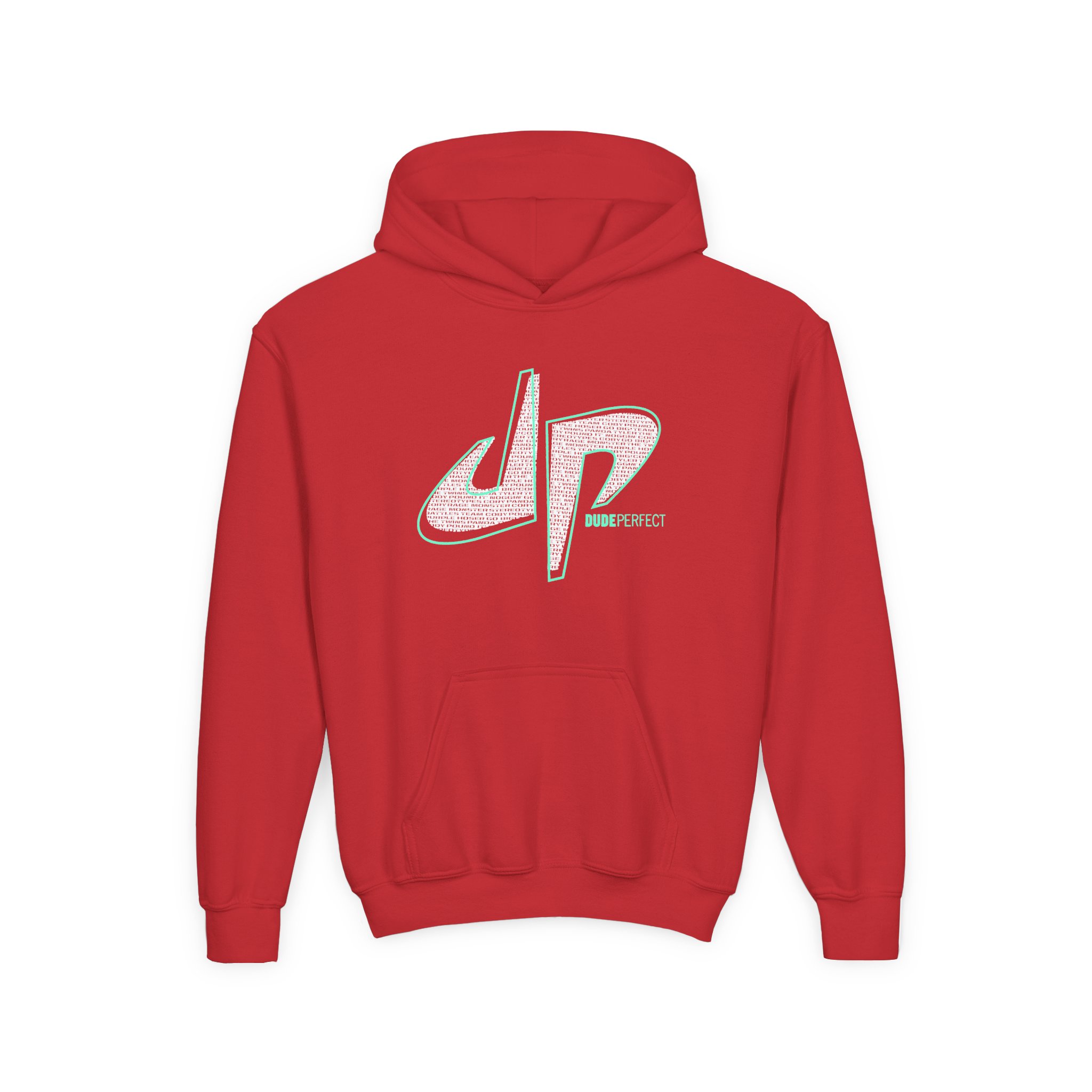 Dude Perfect Pound It Reflective Youth Heavy Blend Hooded Sweatshirt - Image 15