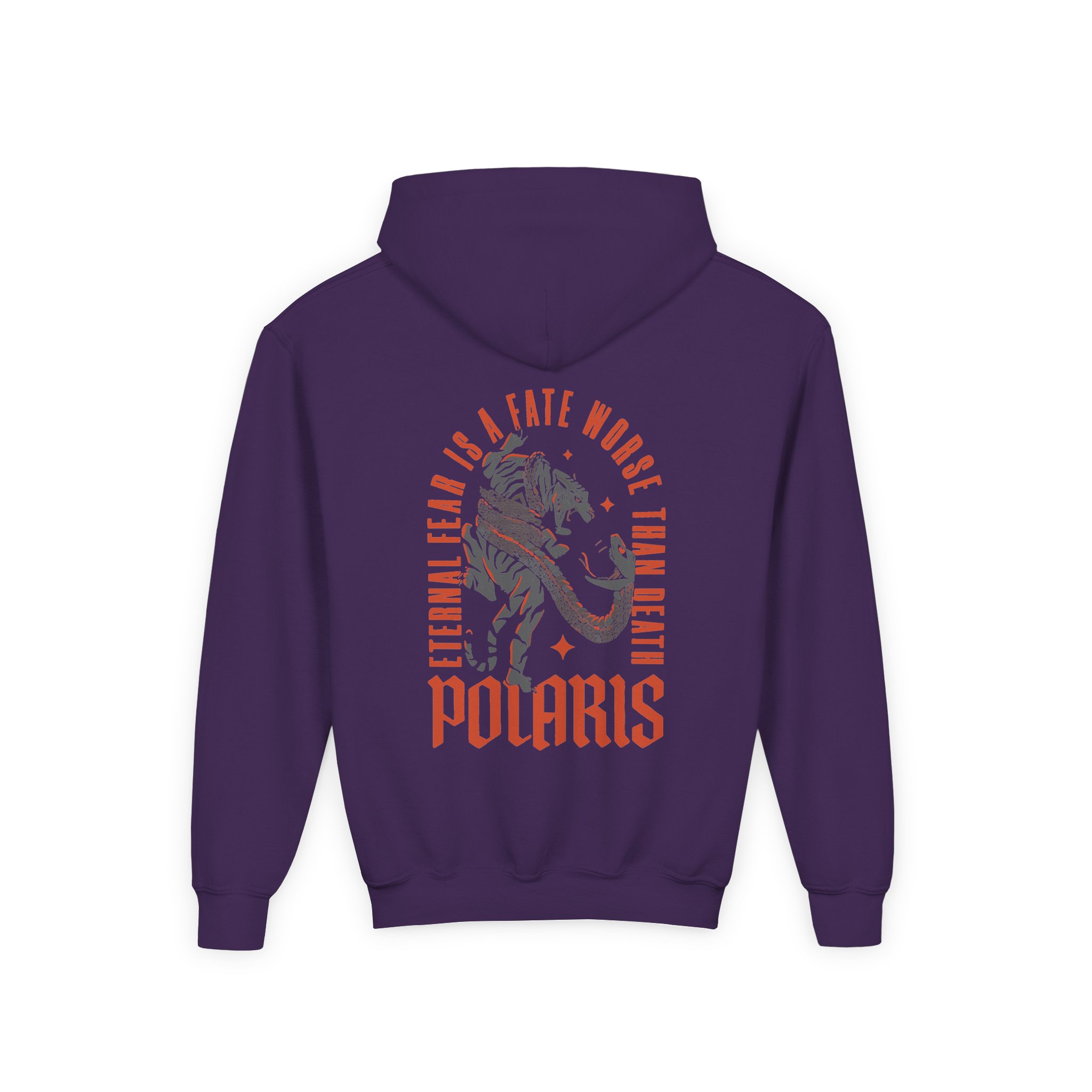 Polaris Predators Youth Heavy Blend Hooded Sweatshirt - Image 6