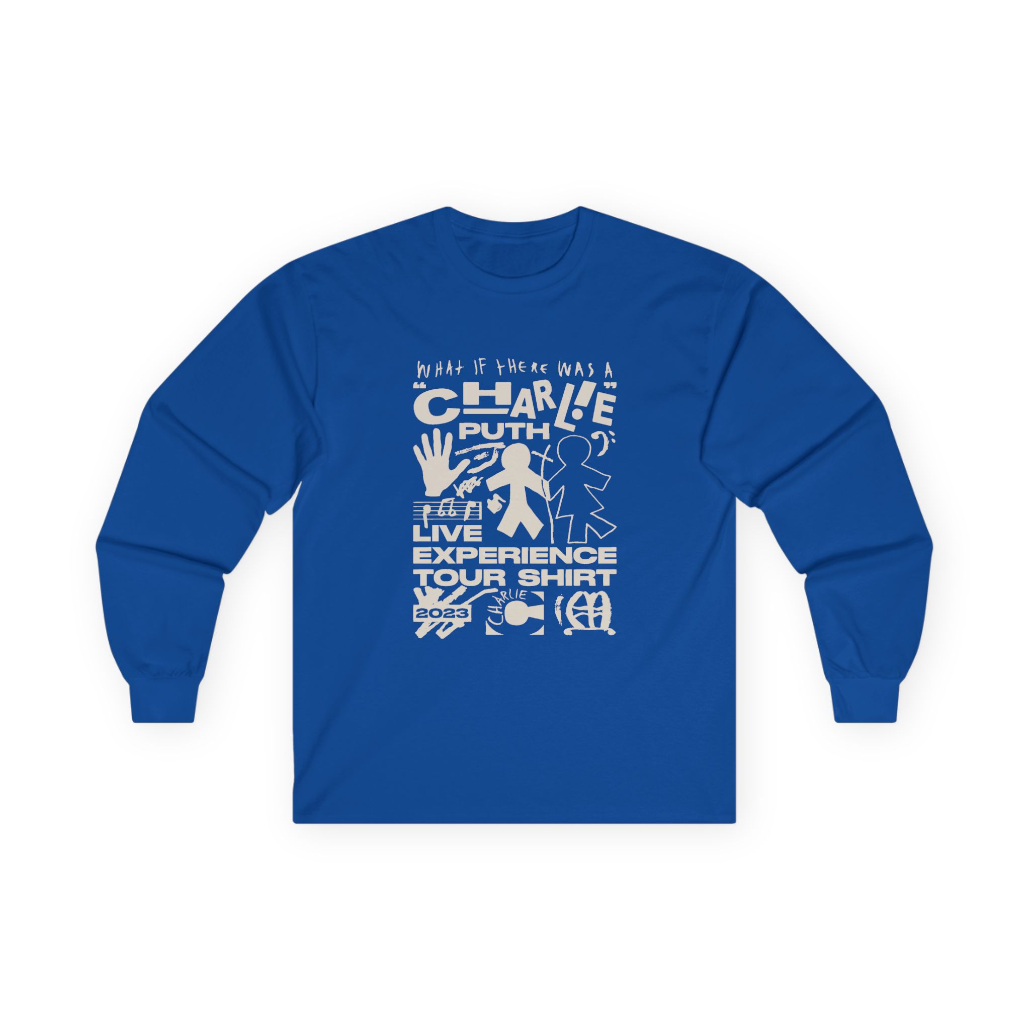 Charlie Puth What If There Was A Tour Unisex Ultra Cotton Long Sleeve Tee - Image 11