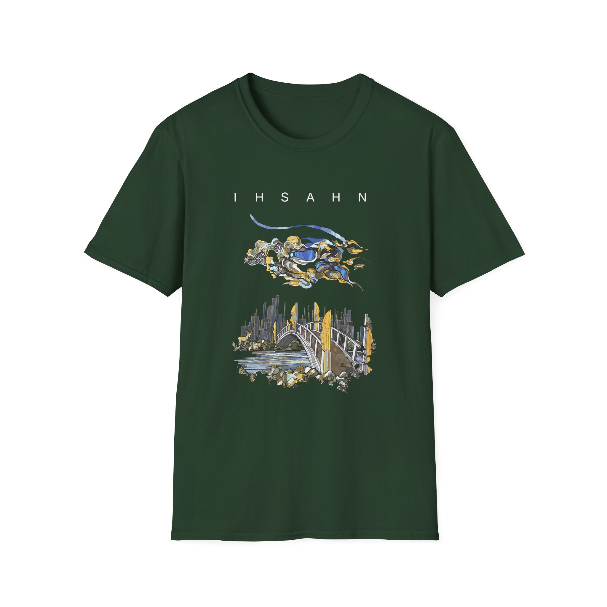 Ihsahn The Distance Between Us Unisex Softstyle T-Shirt - Image 5