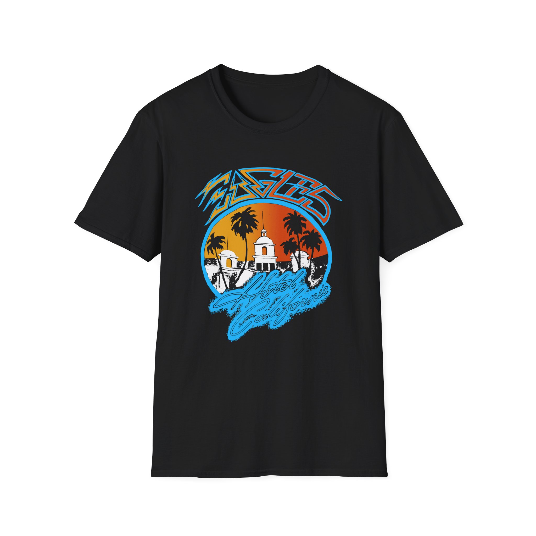 The Eagles Hotel California Unisex Softstyle T-Shirt