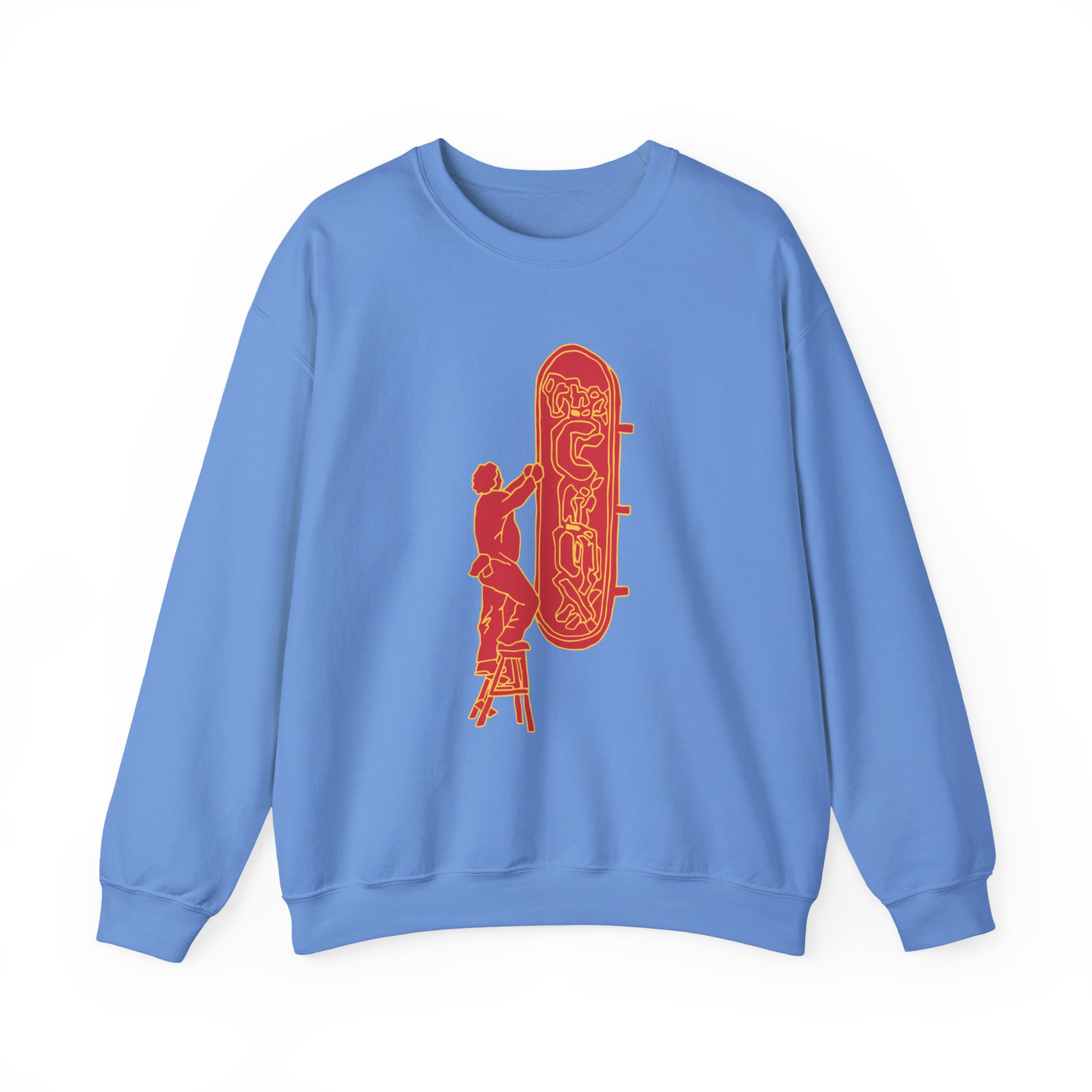Djo The Crux Sign Unisex Heavy Blend™ Crewneck Sweatshirt - Image 9