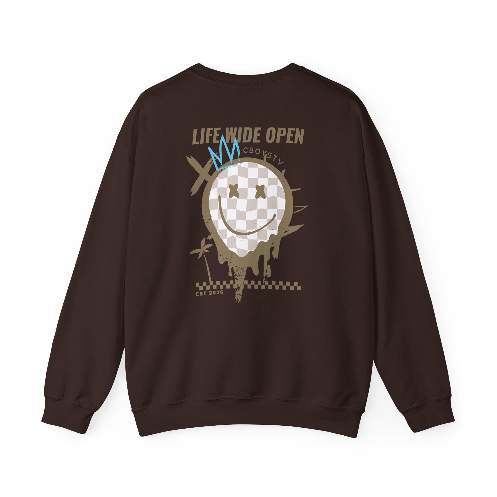 Cboystv Tan Rockstar Unisex Heavy Blend™ Crewneck Sweatshirt - Image 6