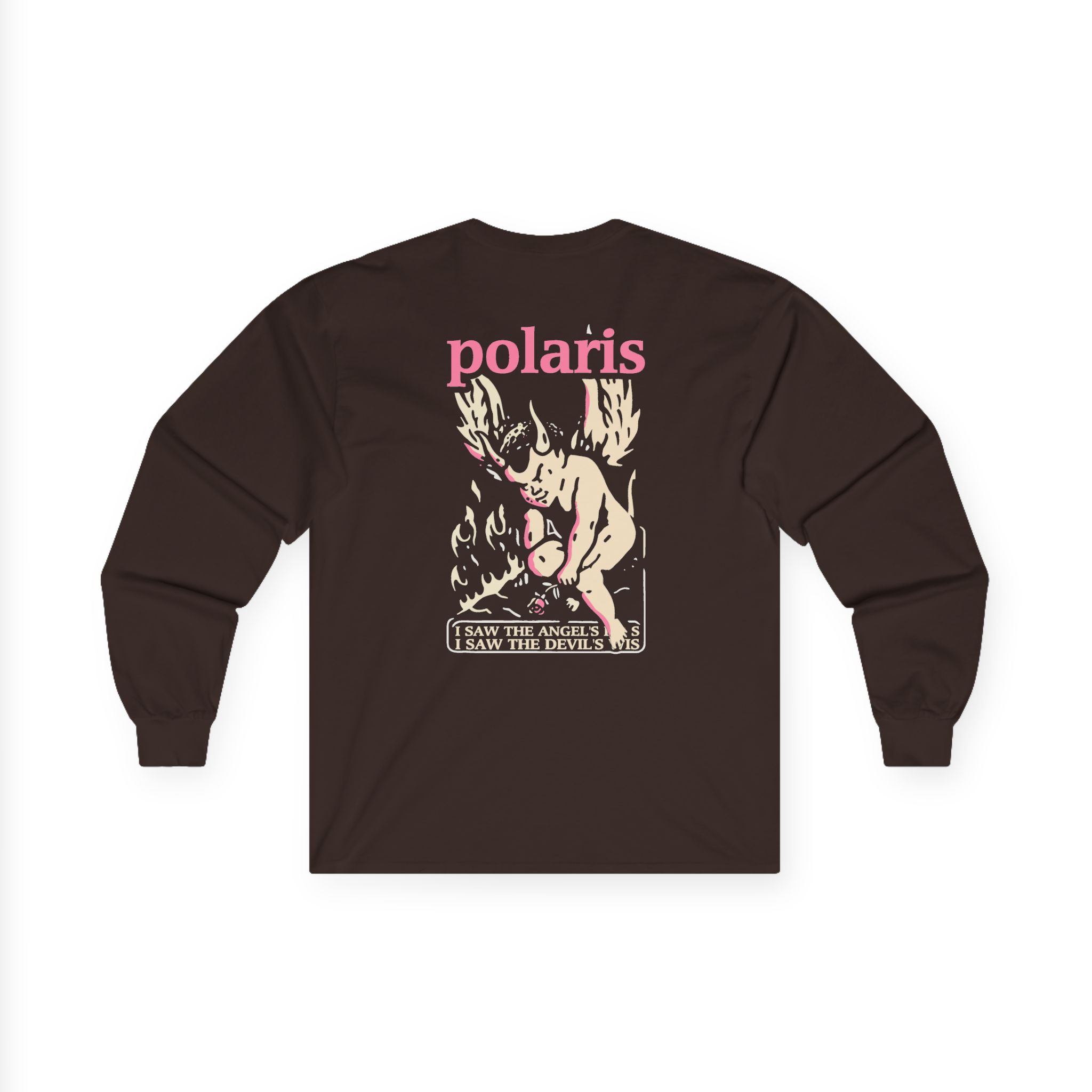 Polaris Devils Wings Unisex Ultra Cotton Long Sleeve Tee - Image 4