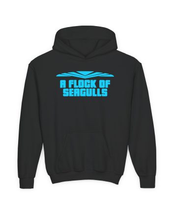 A Flock of Seagulls Logo Youth Heavy Blend Hooded Sweatshirt