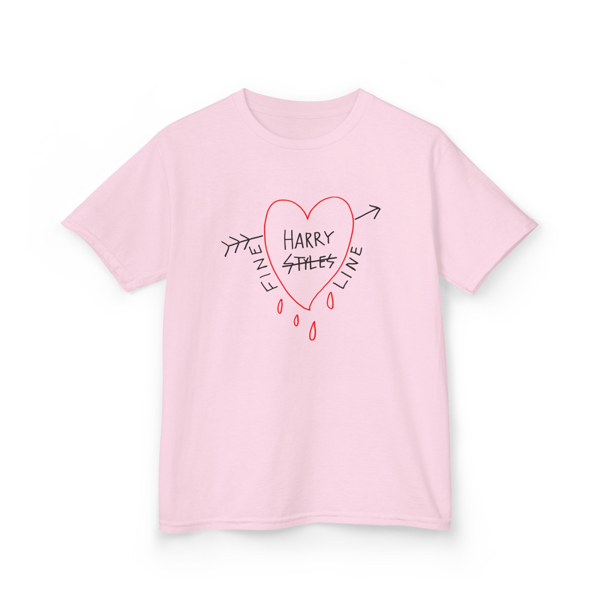 Love on Tour Camiseta Fine Line Kids Heavy Cotton™ Tee - Image 9