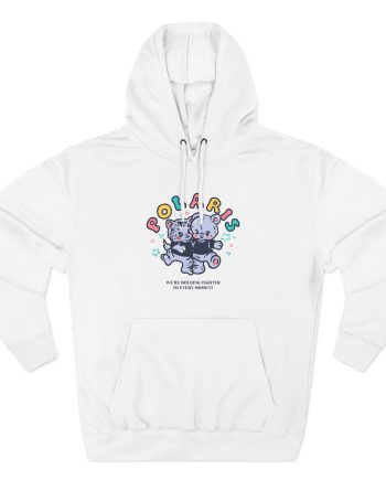 Polaris Cute Three-Panel Fleece Hoodie