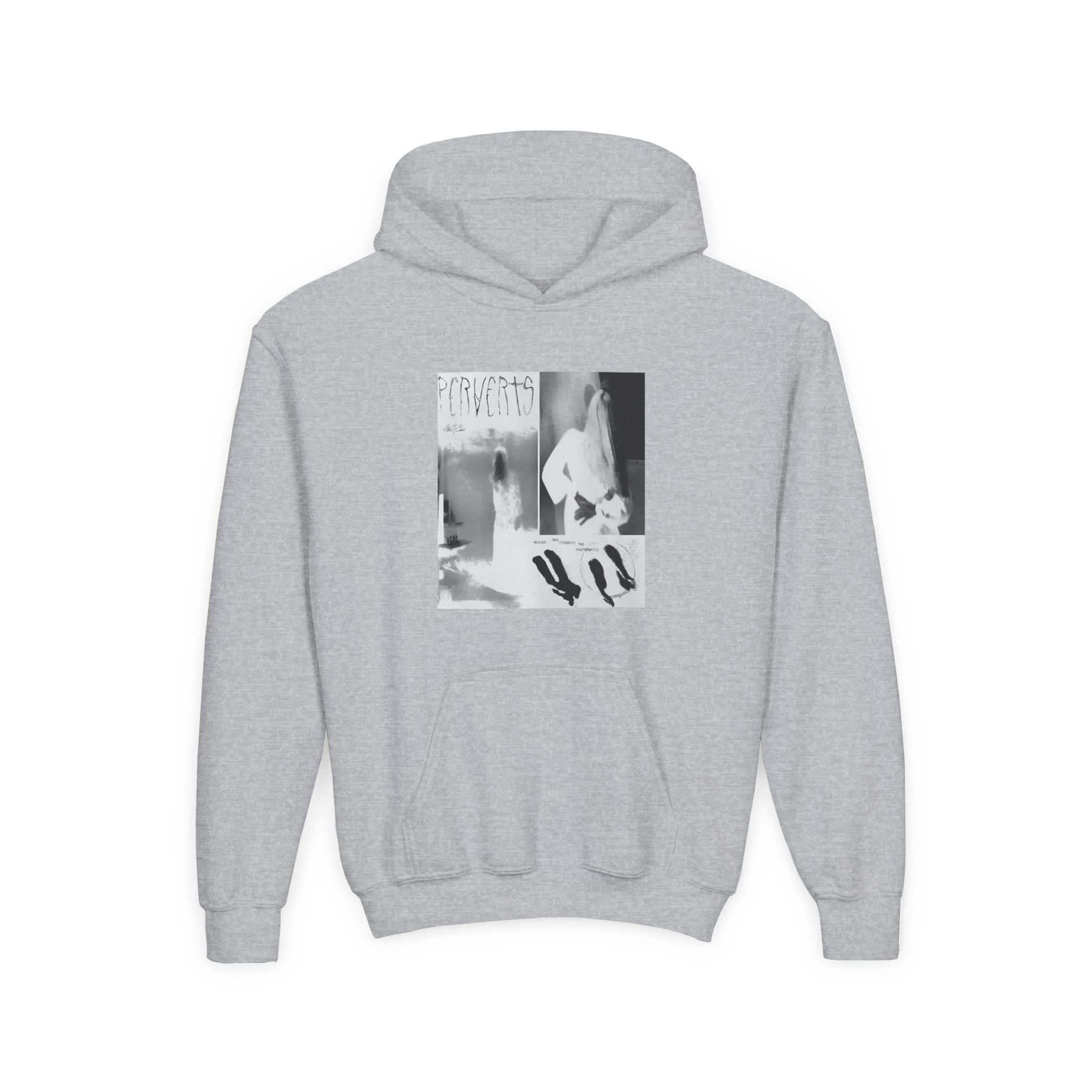 Youth Ethel Cain Perverts Heavy Blend Hooded Sweatshirt - Image 3