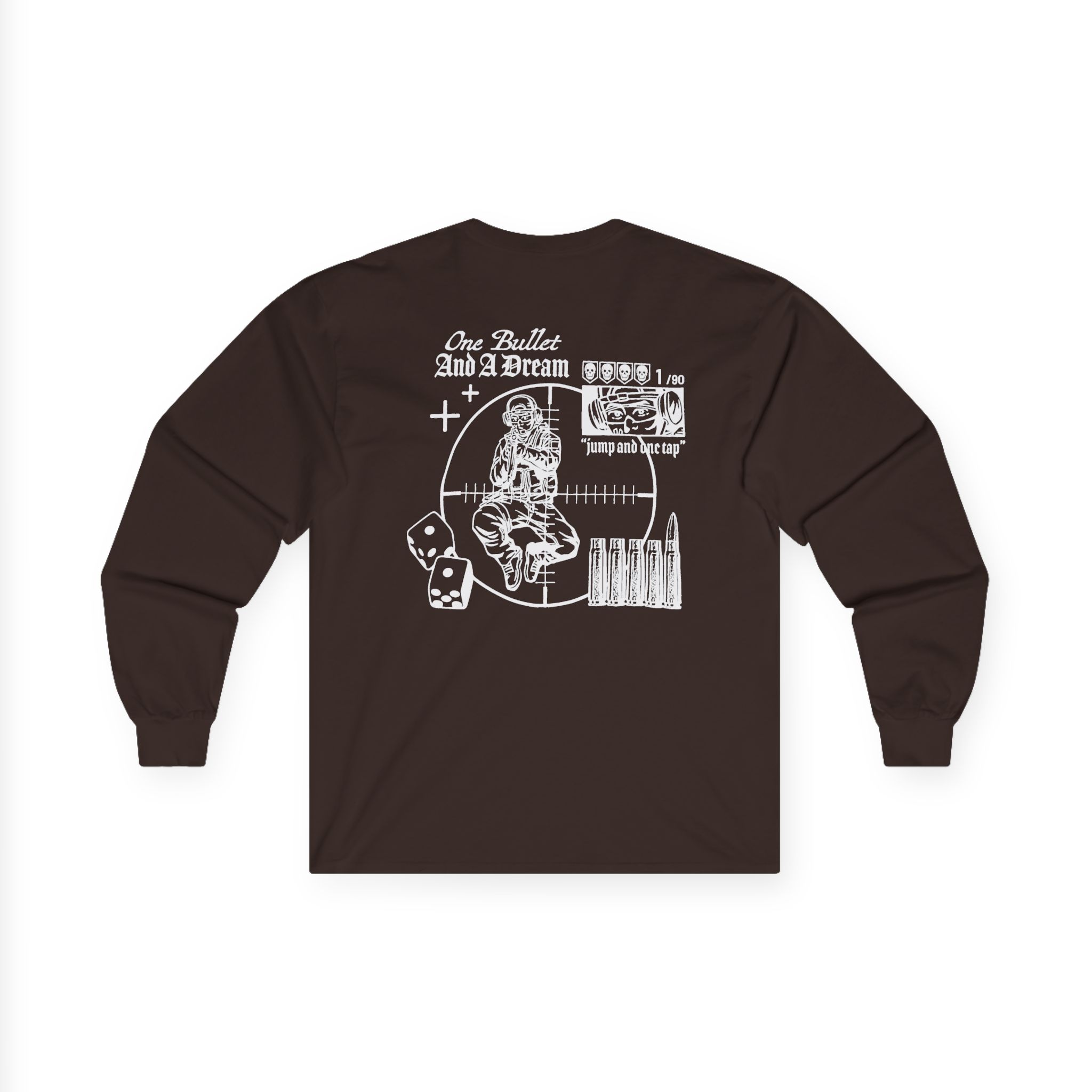Shroud One Bulle Unisex Ultra Cotton Long Sleeve Tee - Image 6