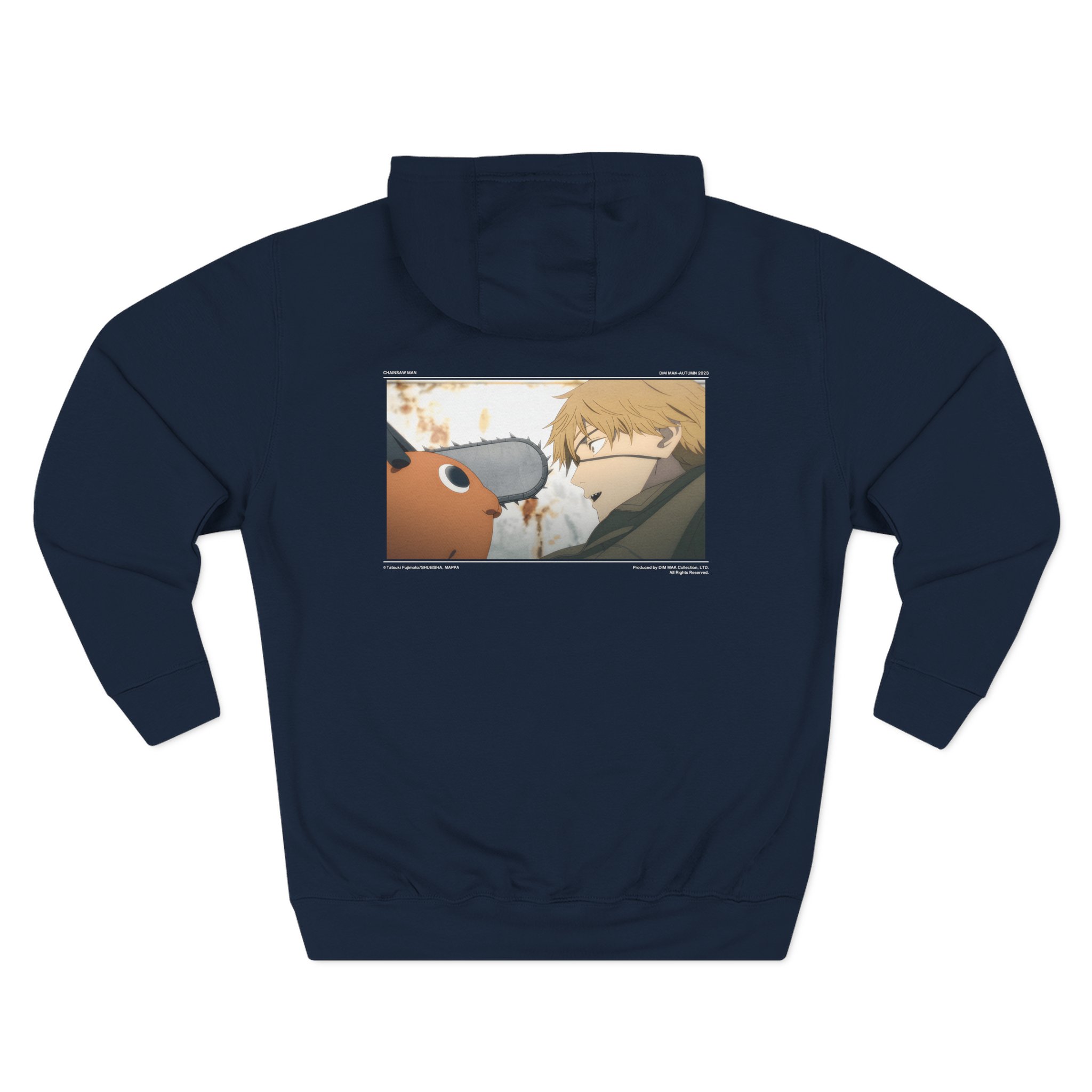 Chainsaw Man X Dim Mak Pochita Three-Panel Fleece Hoodie - Image 12