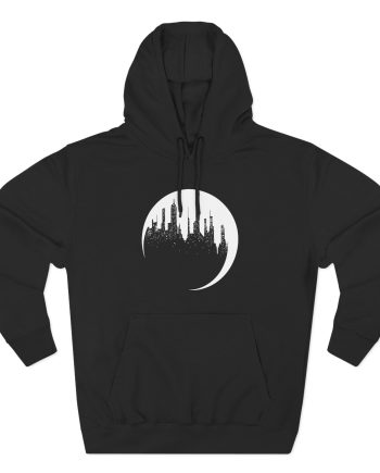 Dropout Unsleeping City Glow-In-The-Dark Three-Panel Fleece Hoodie