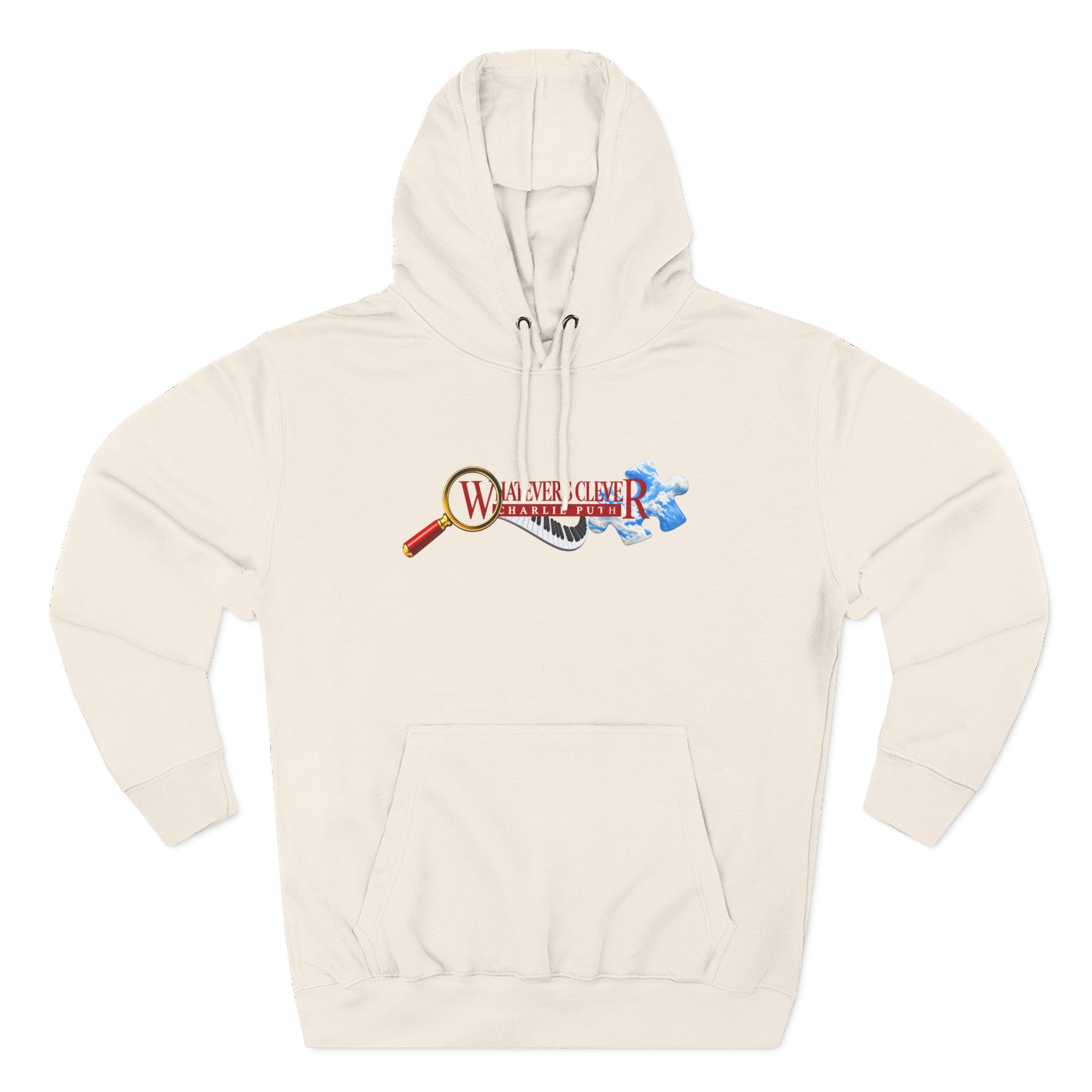 Charlie Puth Whatever's Clever! 2026 Three-Panel Fleece Hoodie - Image 5