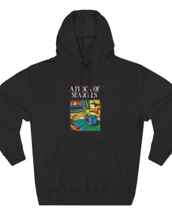 A Flock of Seagulls I Ran Tour Three-panel Fleece Hoodie