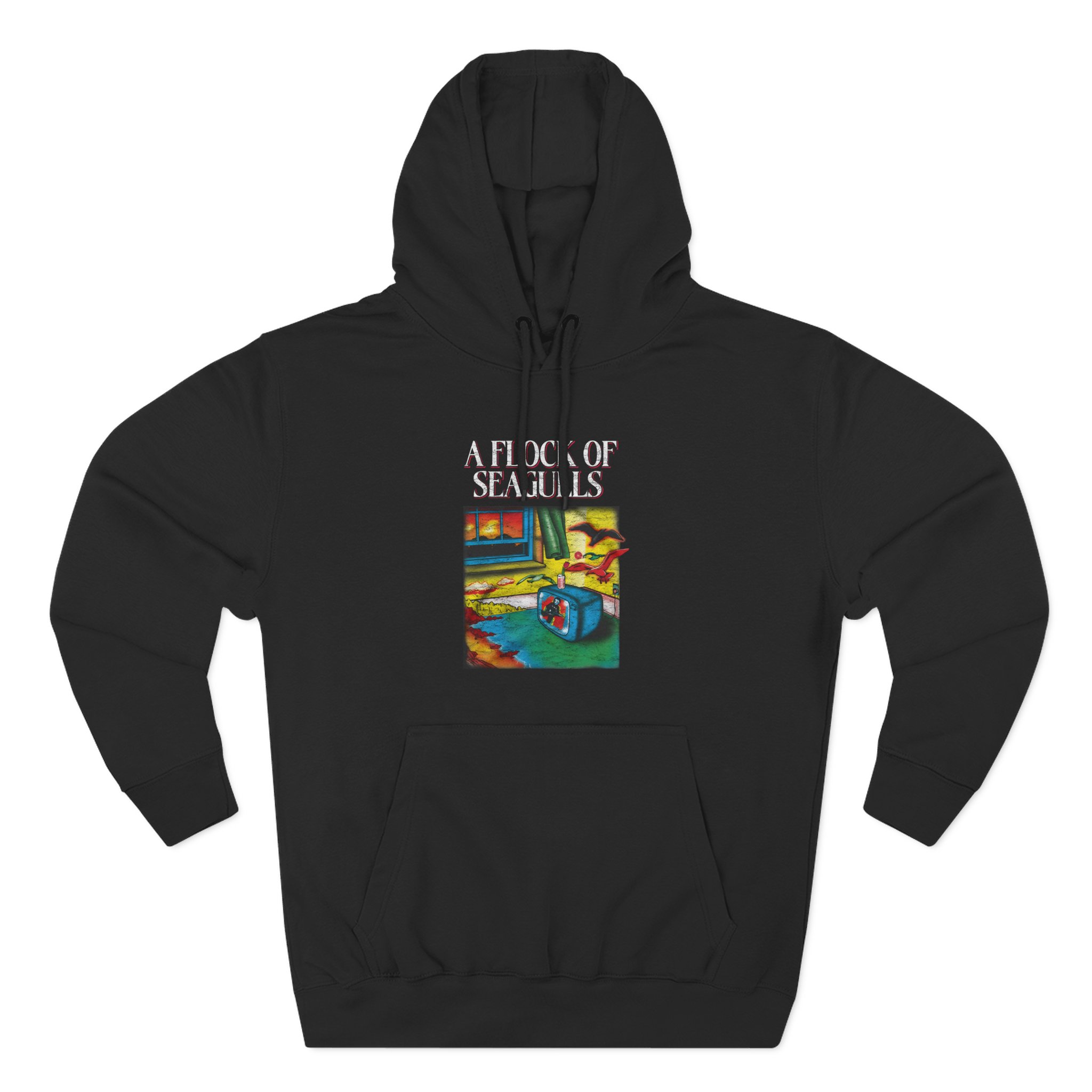 A Flock of Seagulls I Ran Tour Three-panel Fleece Hoodie