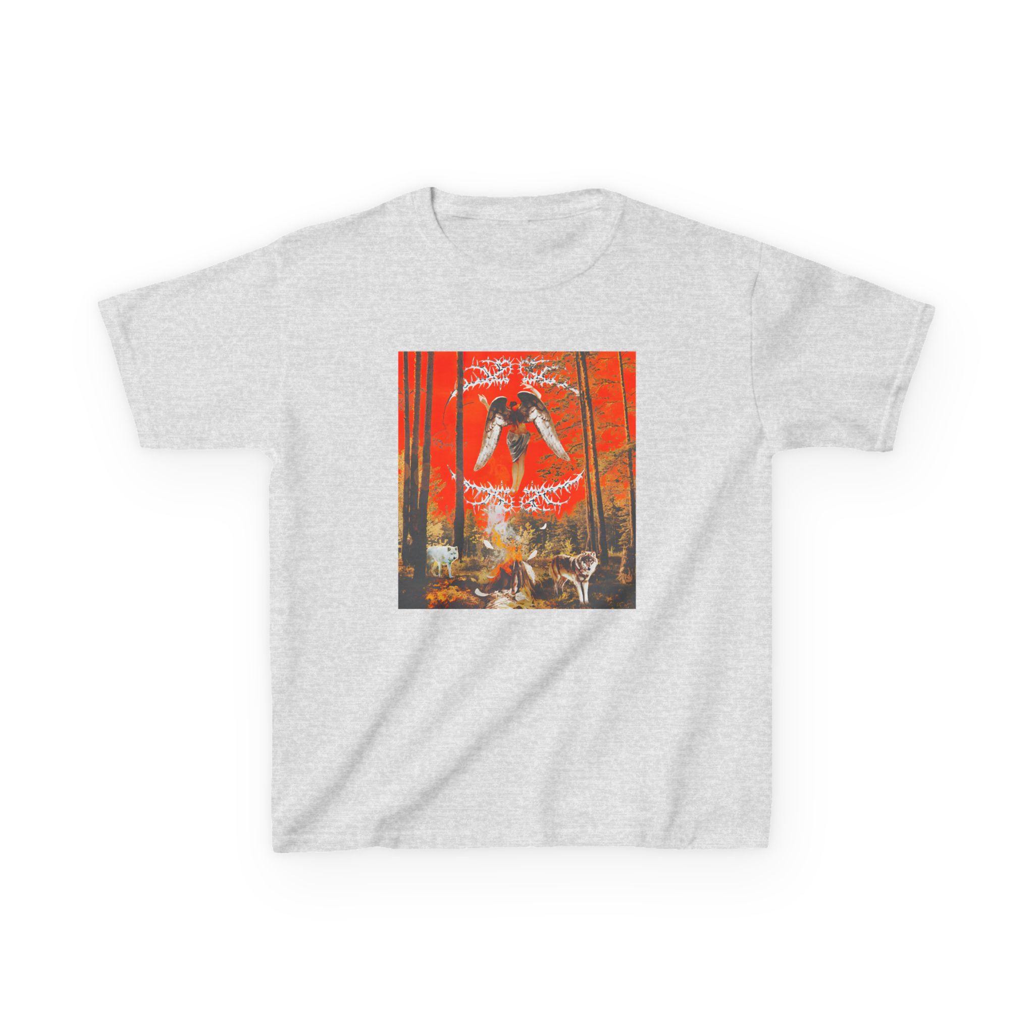 Knocked Loose Upon Loss Wolves Kids Heavy Cotton™ Tee - Image 3