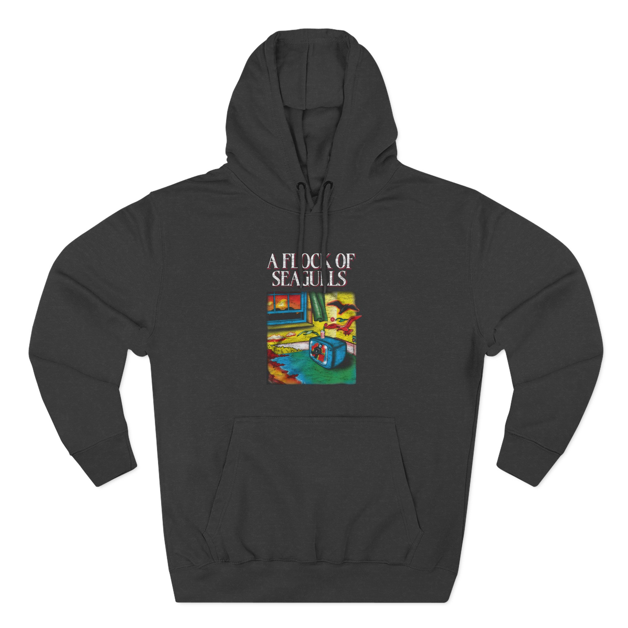 A Flock of Seagulls I Ran Tour Three-panel Fleece Hoodie - Image 3