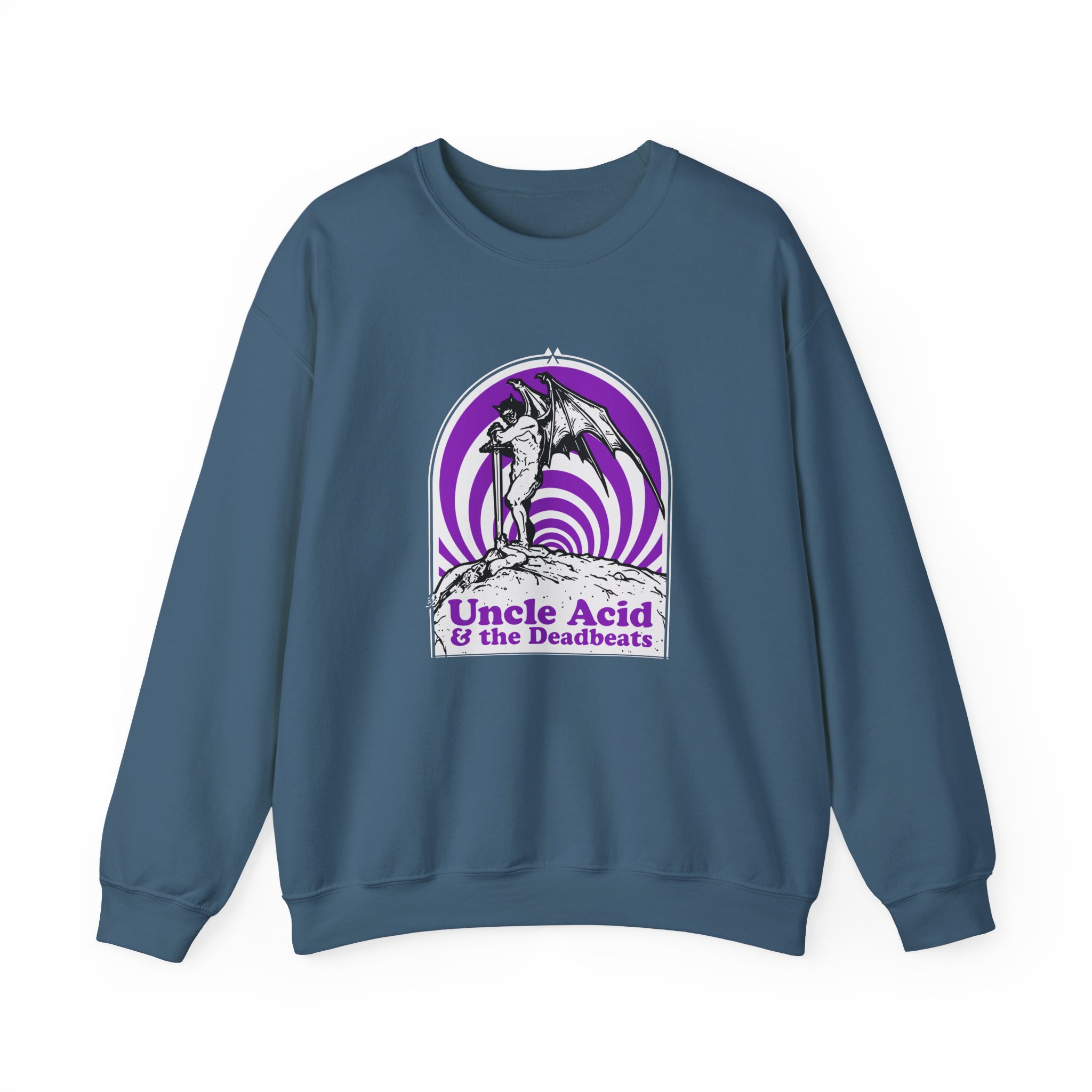 Deadbeats & Uncle Acid Unisex Heavy Blend™ Crewneck Sweatshirt - Image 11