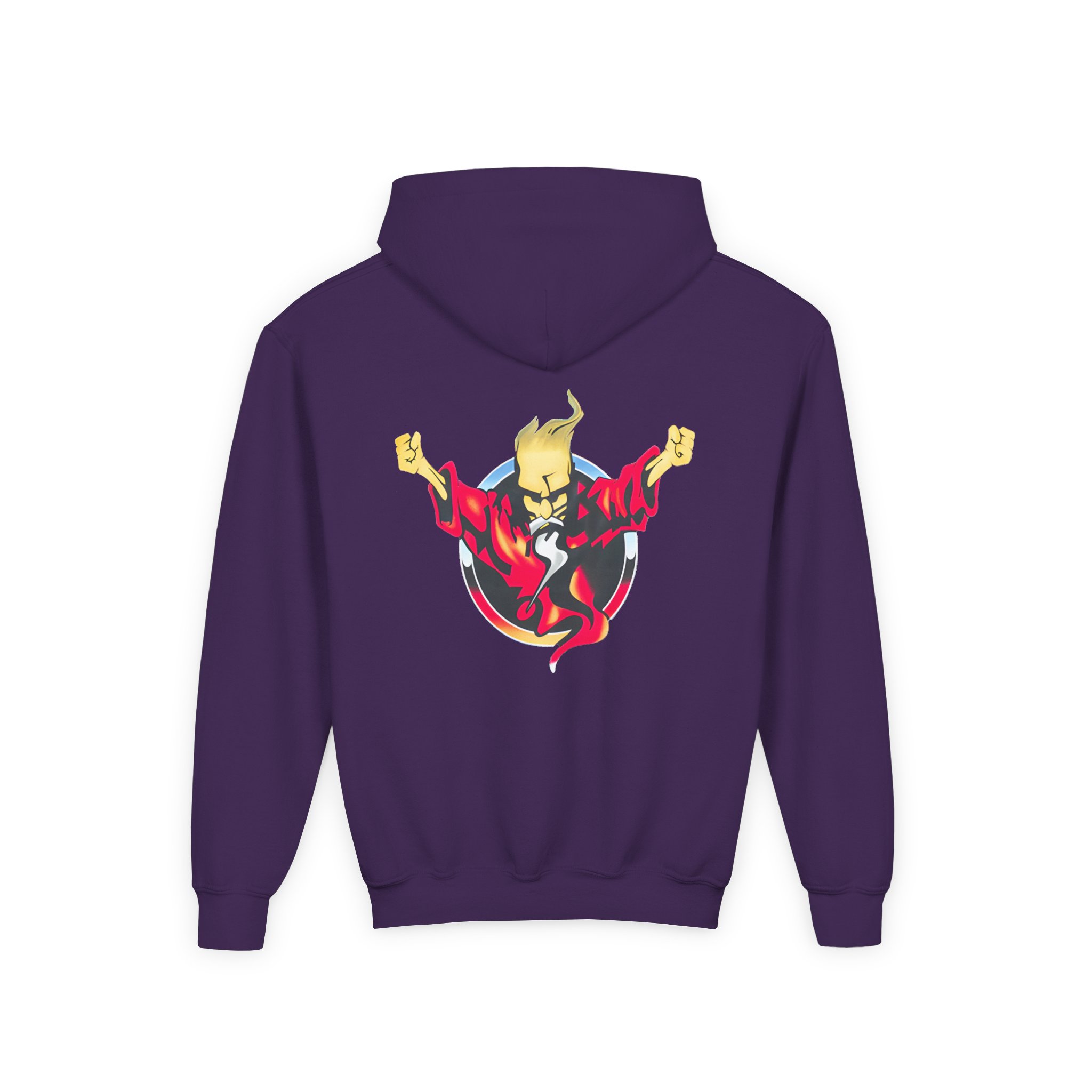 Thunderdome Original Youth Heavy Blend Hooded Sweatshirt - Image 8