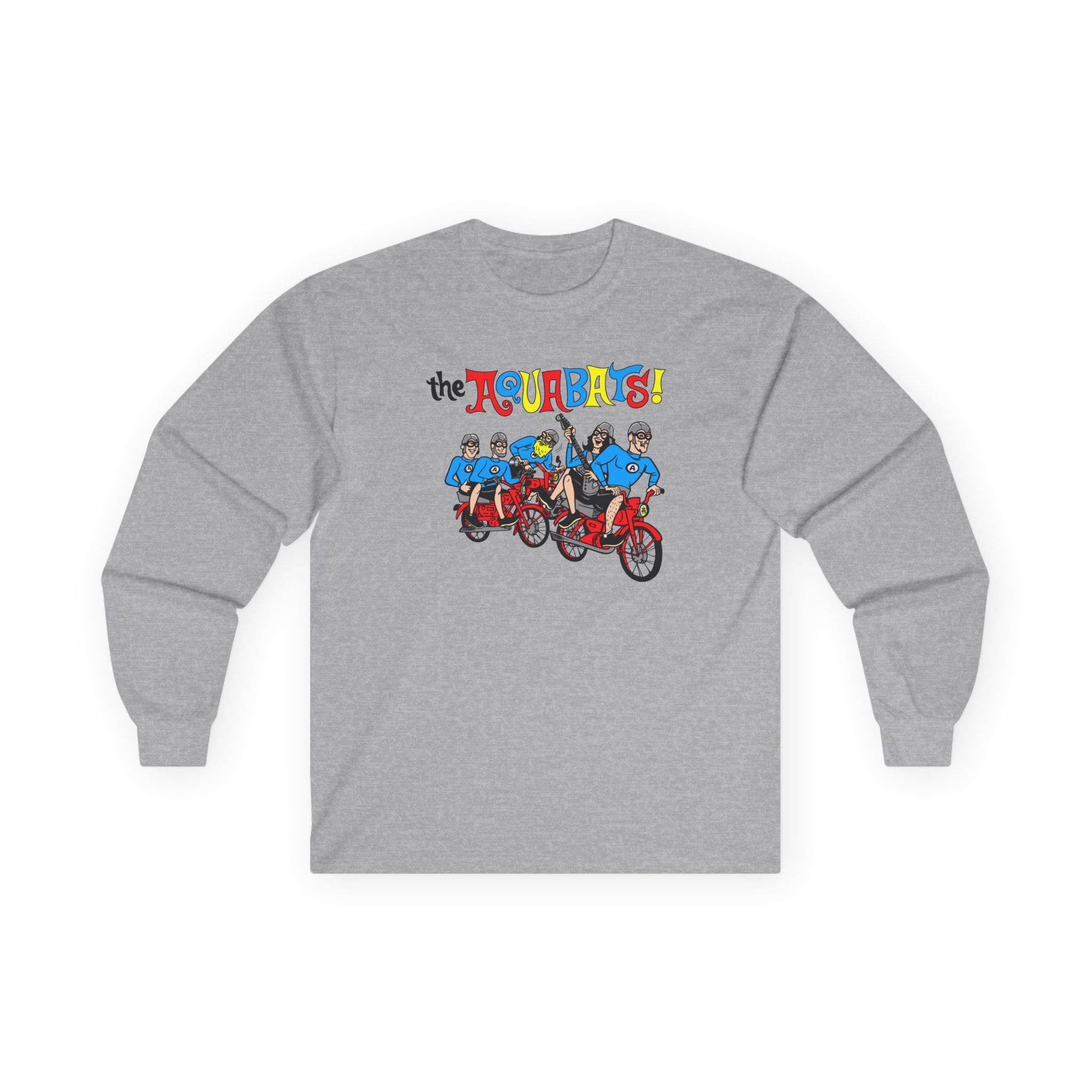The Aquabats on a Bike! Unisex Ultra Cotton Long Sleeve Tee - Image 5