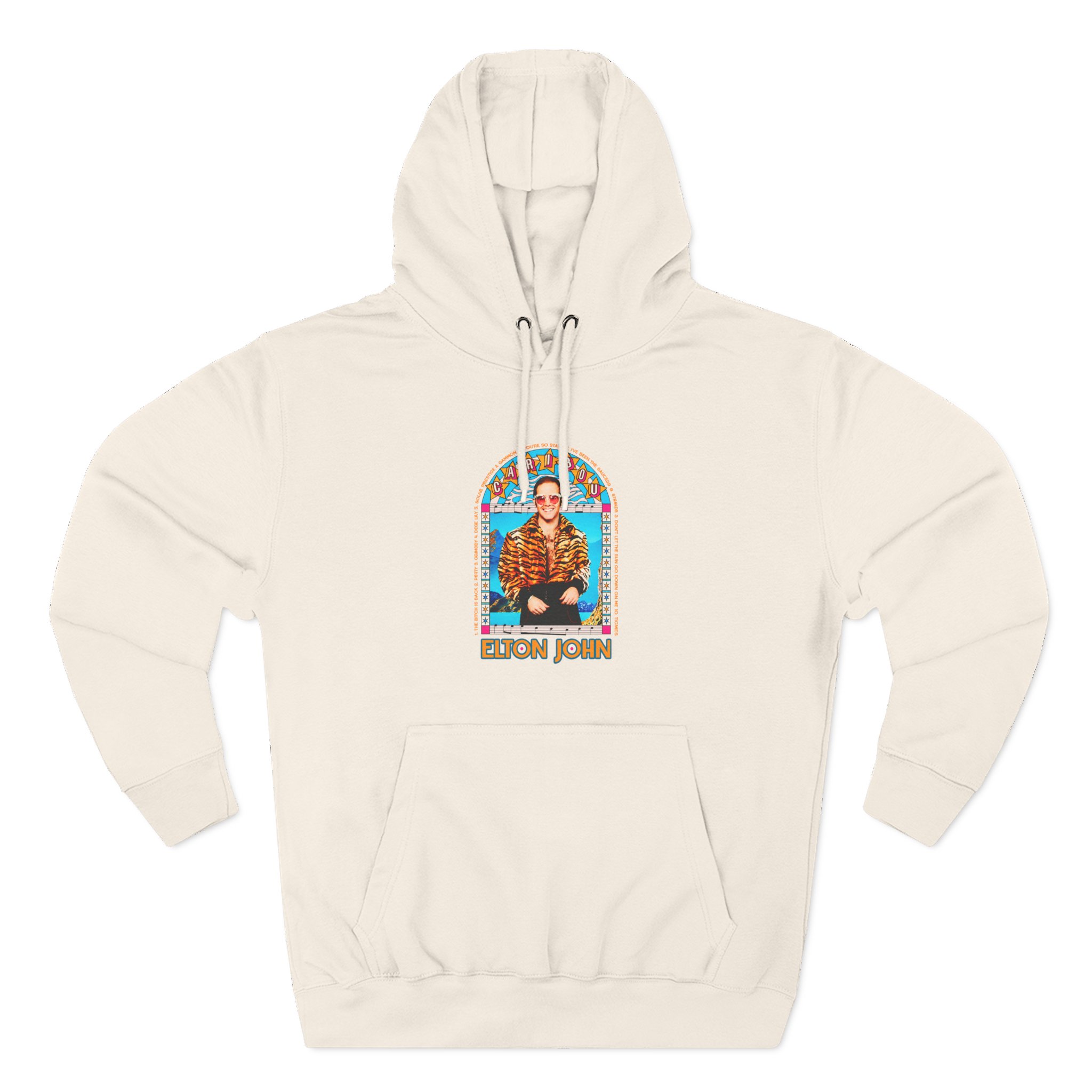 Ej Farewell Caribou Three-Panel Fleece Hoodie - Image 3